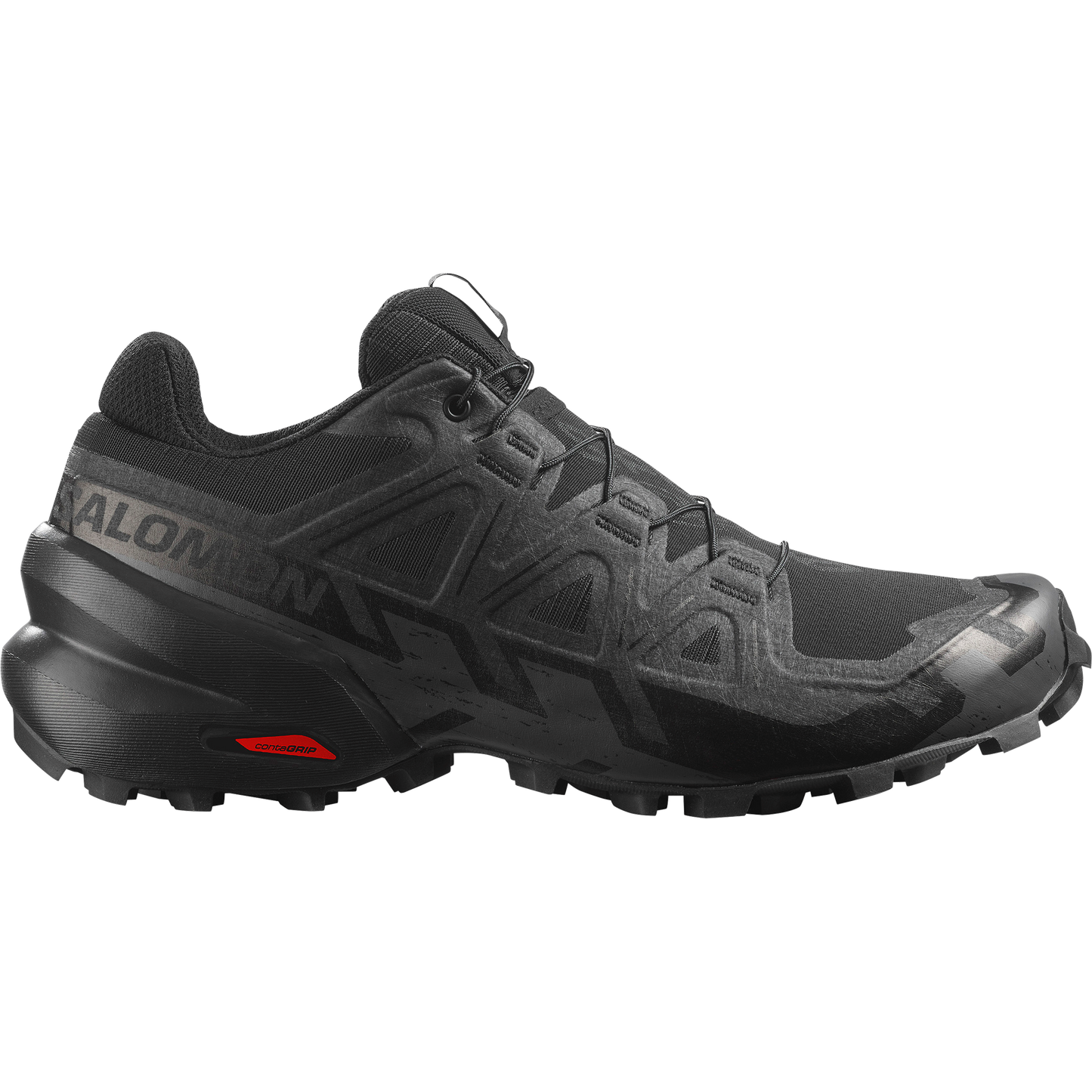Salomon Speedcross 6 Women product view 1 — Black / Black / Phantom