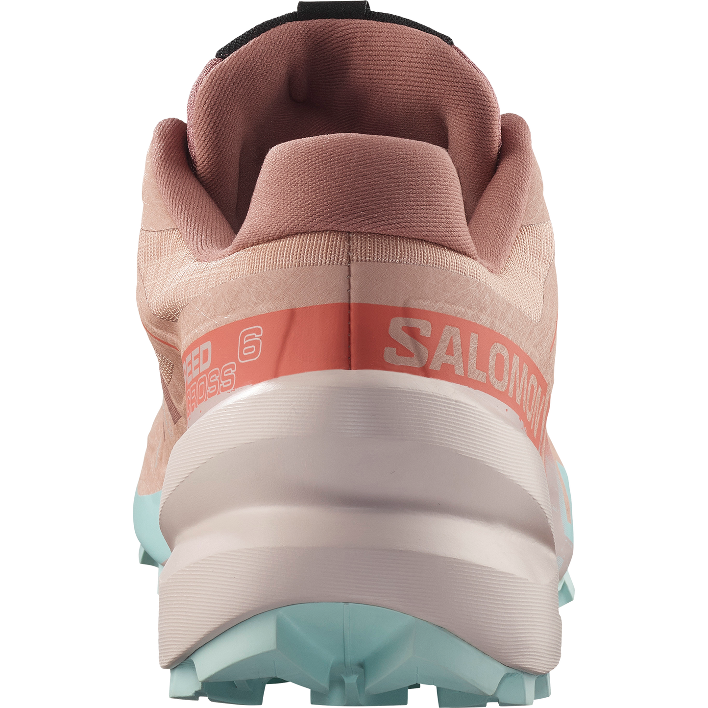 Salomon Speedcross 6 Women product view 4 — Mahogany Rose / Hushed Violet / Iced Aqua
