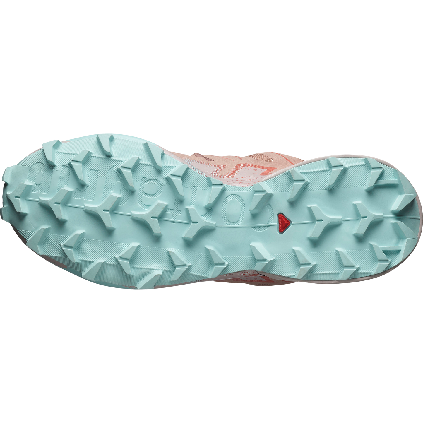 Salomon Speedcross 6 Women product view 5 — Mahogany Rose / Hushed Violet / Iced Aqua