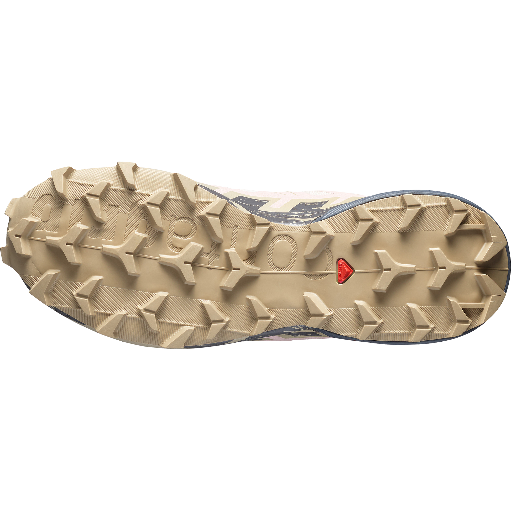 Salomon Speedcross 6 Women product view 6 — Tapioca / Shadow Gray / Slate Green