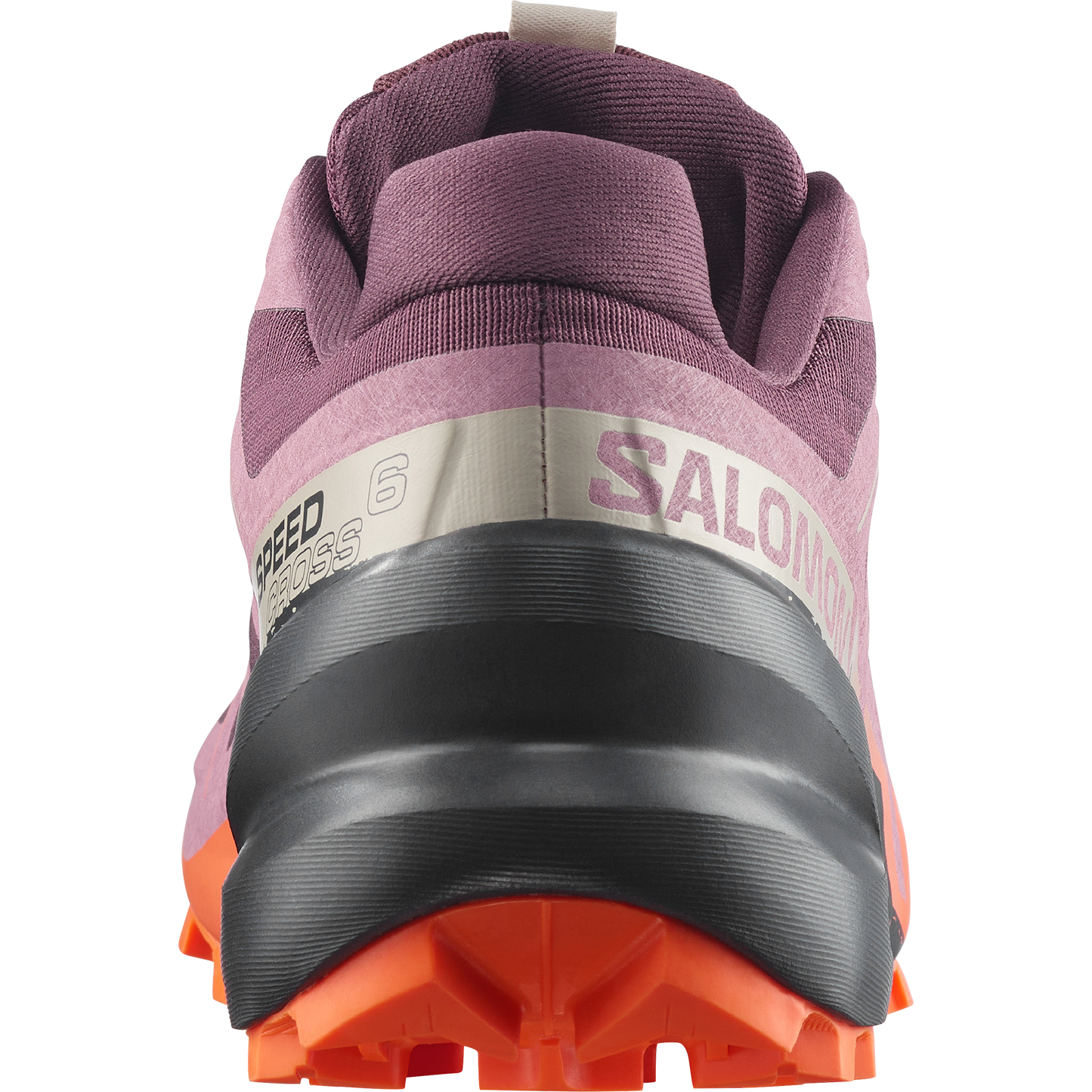Salomon Speedcross 6 Women product view 5 — Huckleberry / Dusky Orchid / Nectarine