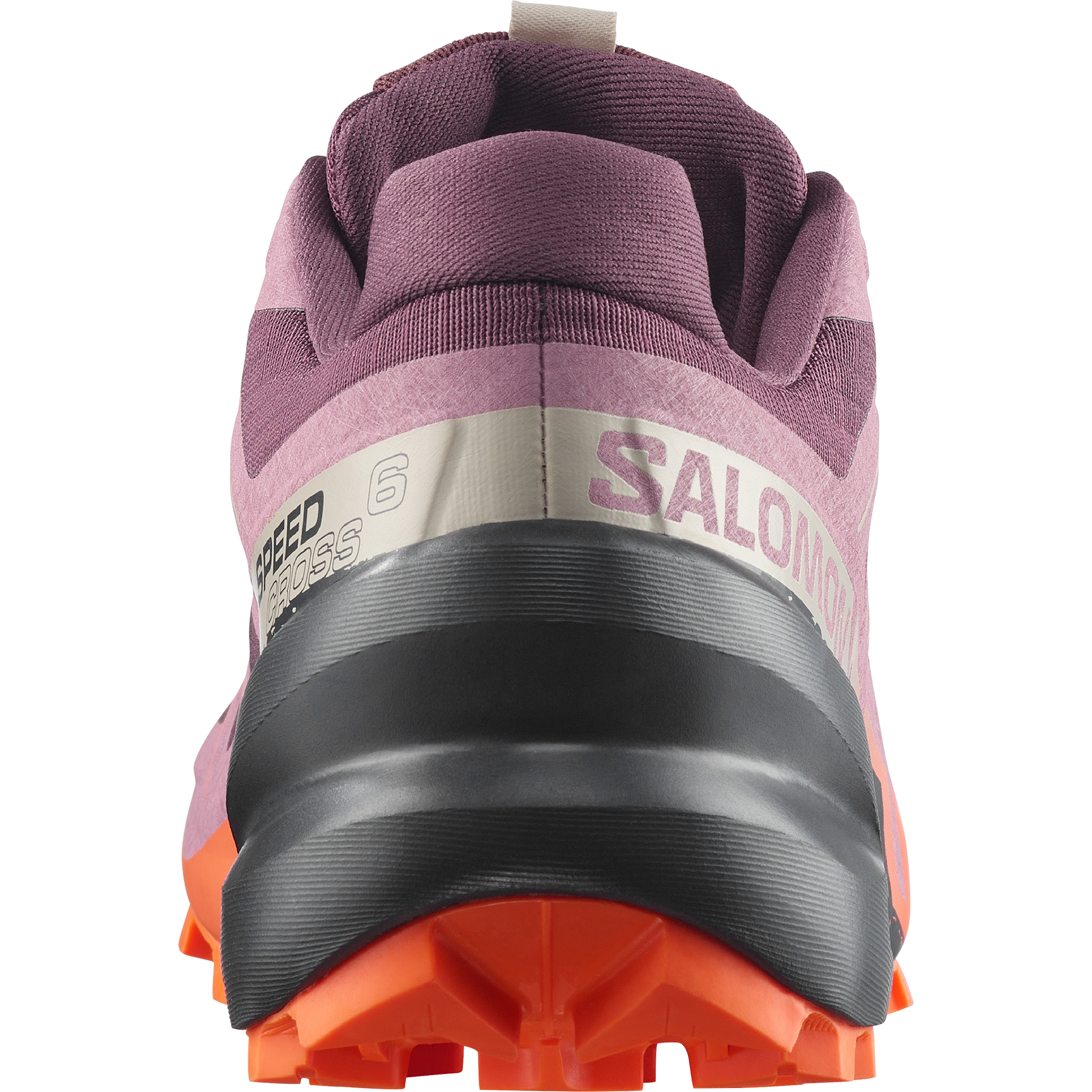 Salomon Speedcross 6 Women product view 5 — Huckleberry / Dusky Orchid / Nectarine