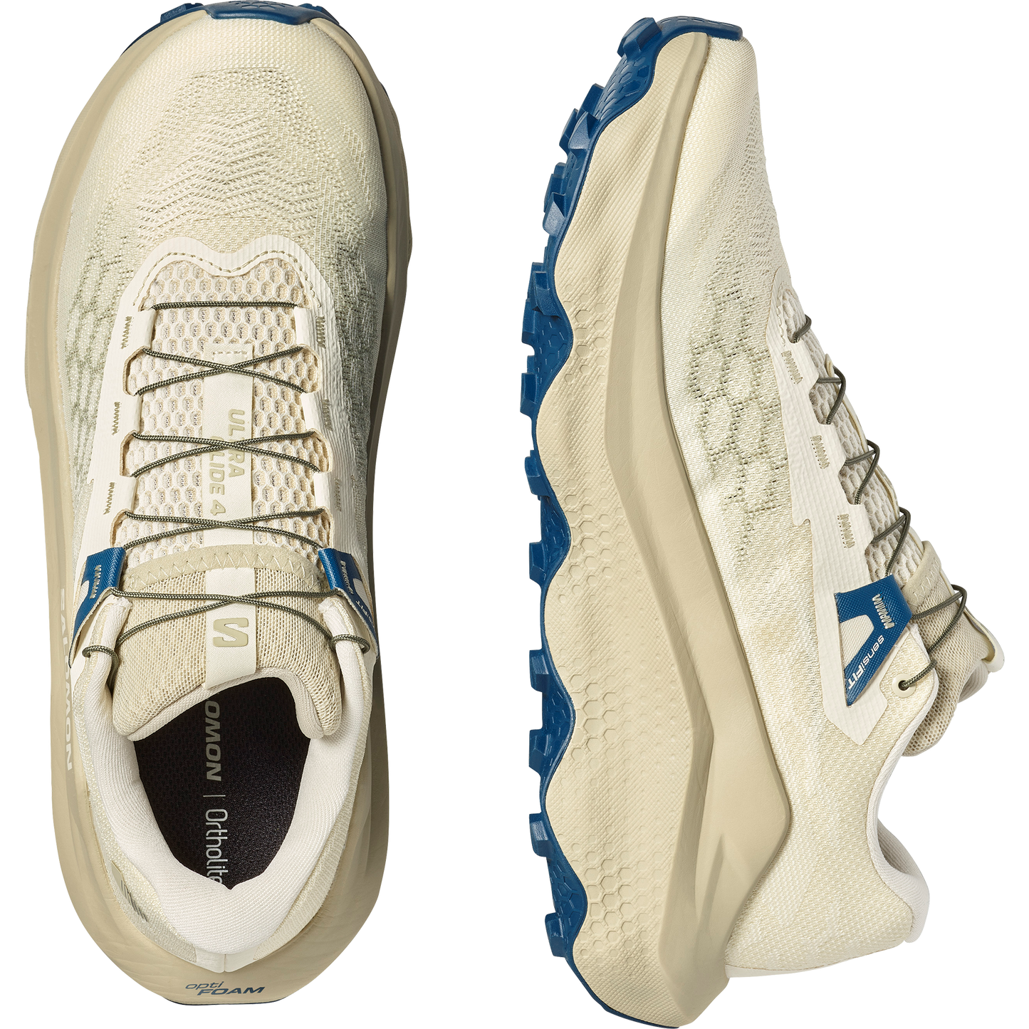 Salomon Ultra Glide 4 Men product view 2 — Transparent Yellow / Bog / Gibraltar Sea