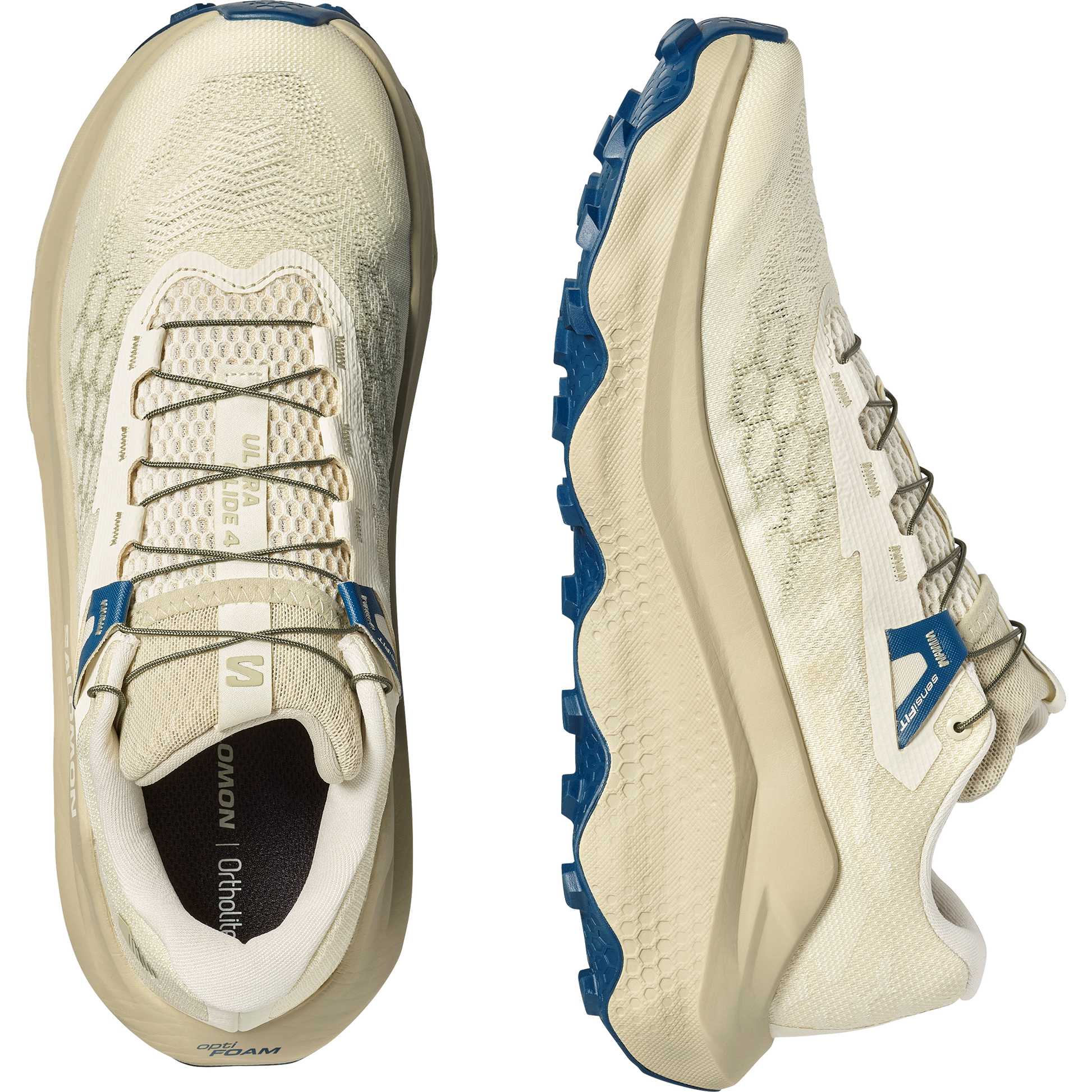 Salomon Ultra Glide 4 Men product view 2 — Transparent Yellow / Bog / Gibraltar Sea