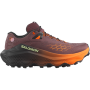 Huckleberry / Black / Red Orange