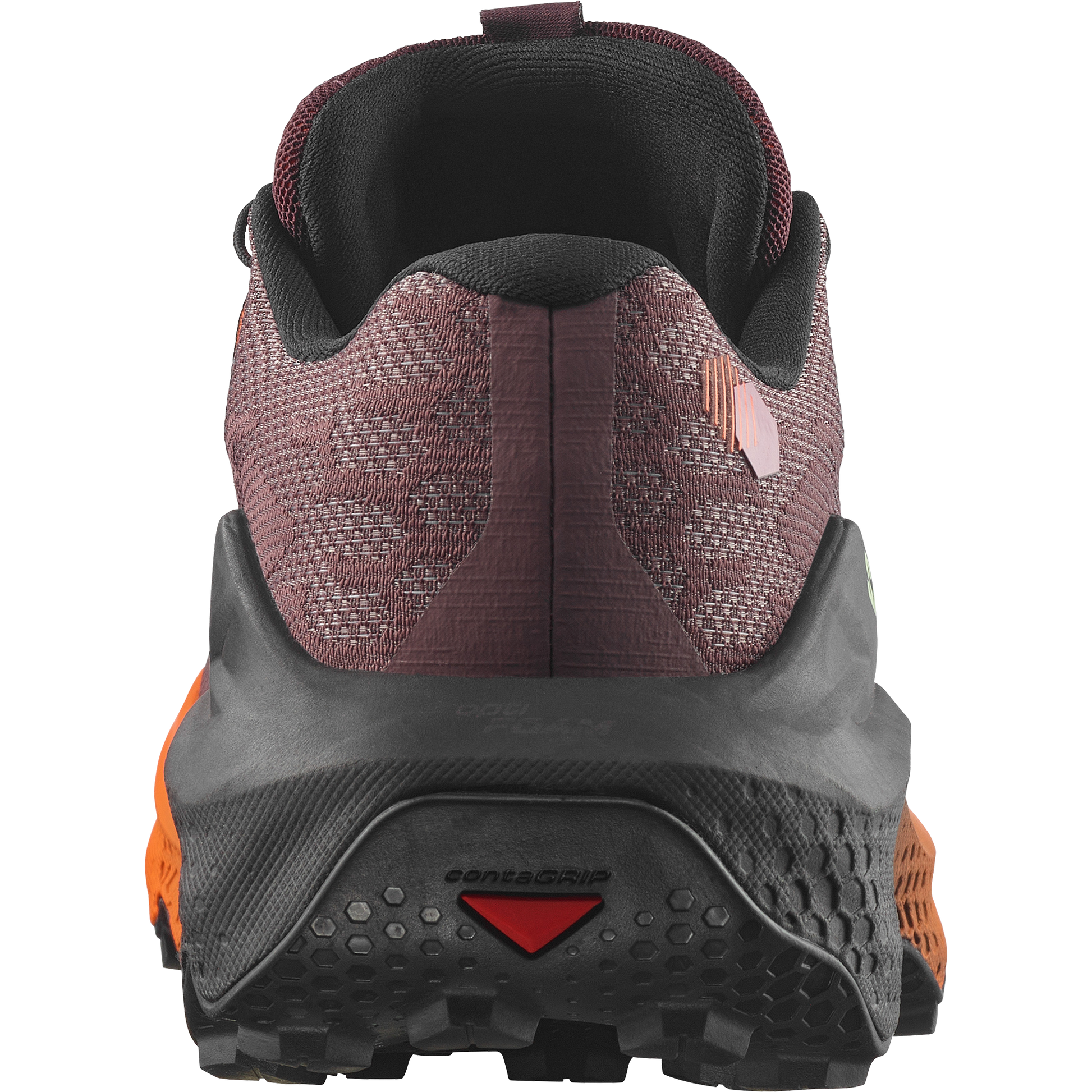 Salomon Ultra Glide 4 Women product view 5 — Huckleberry / Black / Red Orange