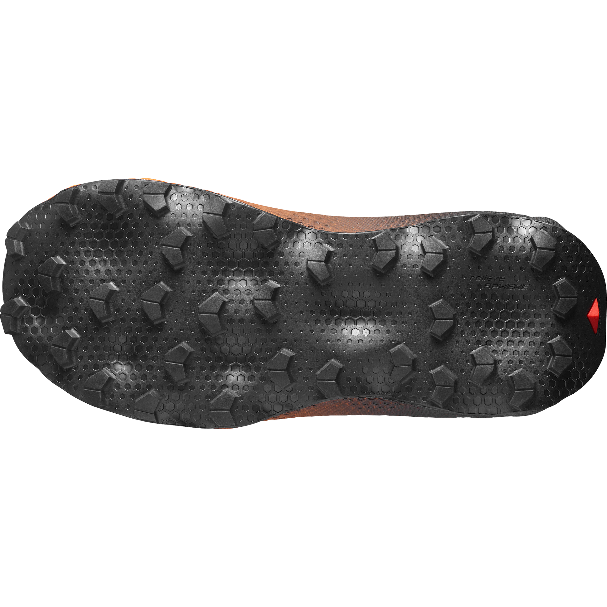 Salomon Ultra Glide 4 Women product view 6 — Huckleberry / Black / Red Orange