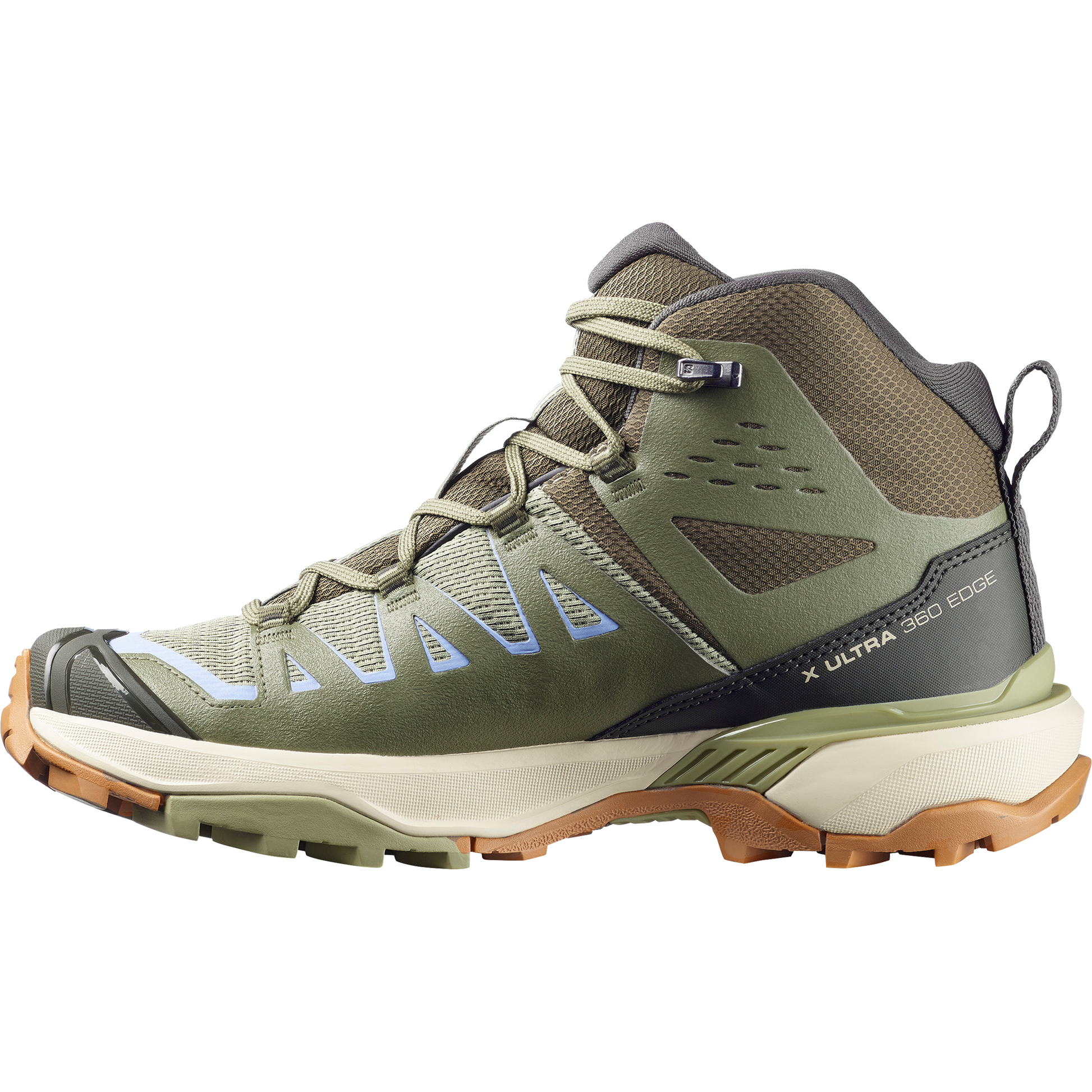 Salomon X Ultra 360 Edge Mid GORE-TEX Women product view 3 — Olive