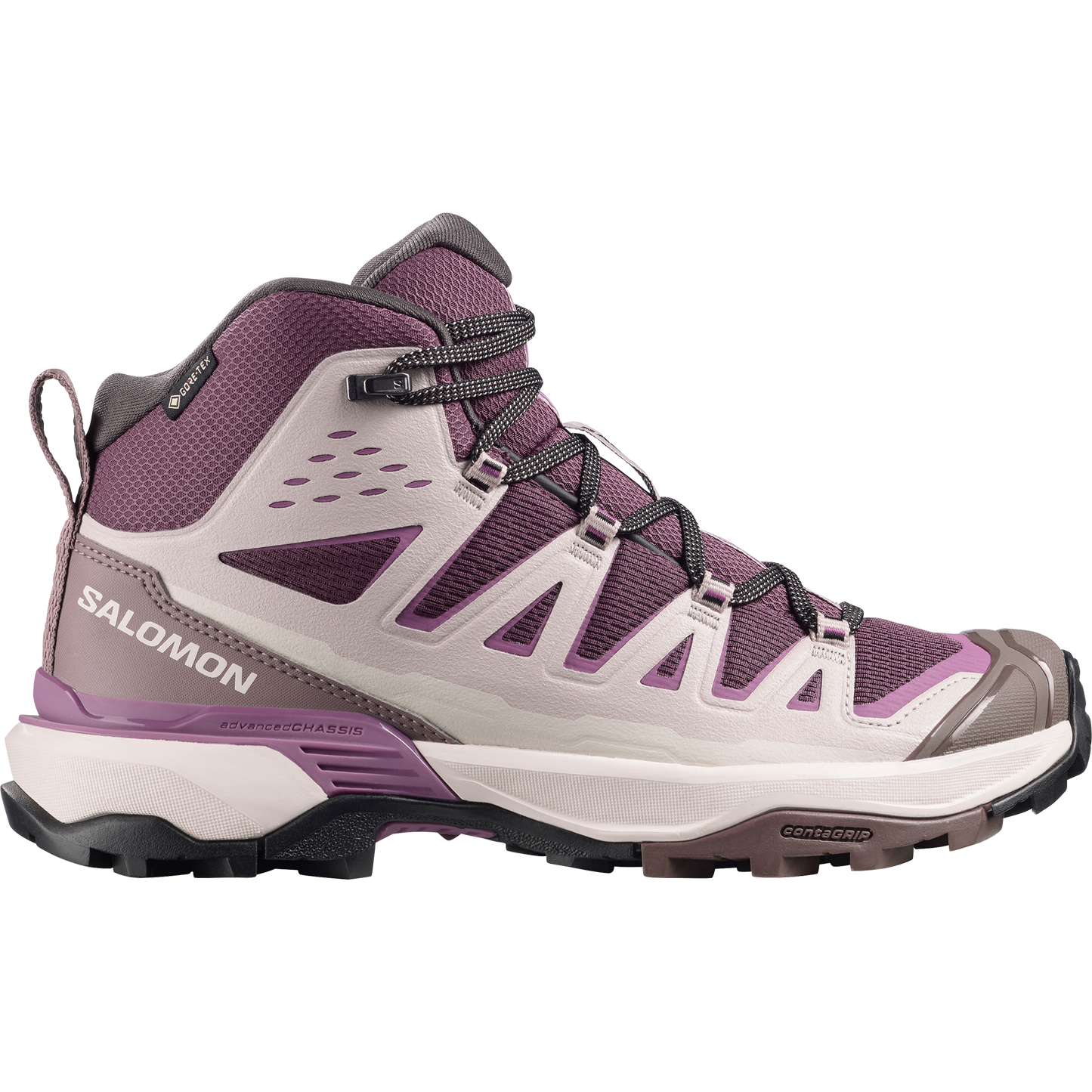 Salomon X Ultra 360 Edge Mid GORE-TEX Women product view 1 — Purple