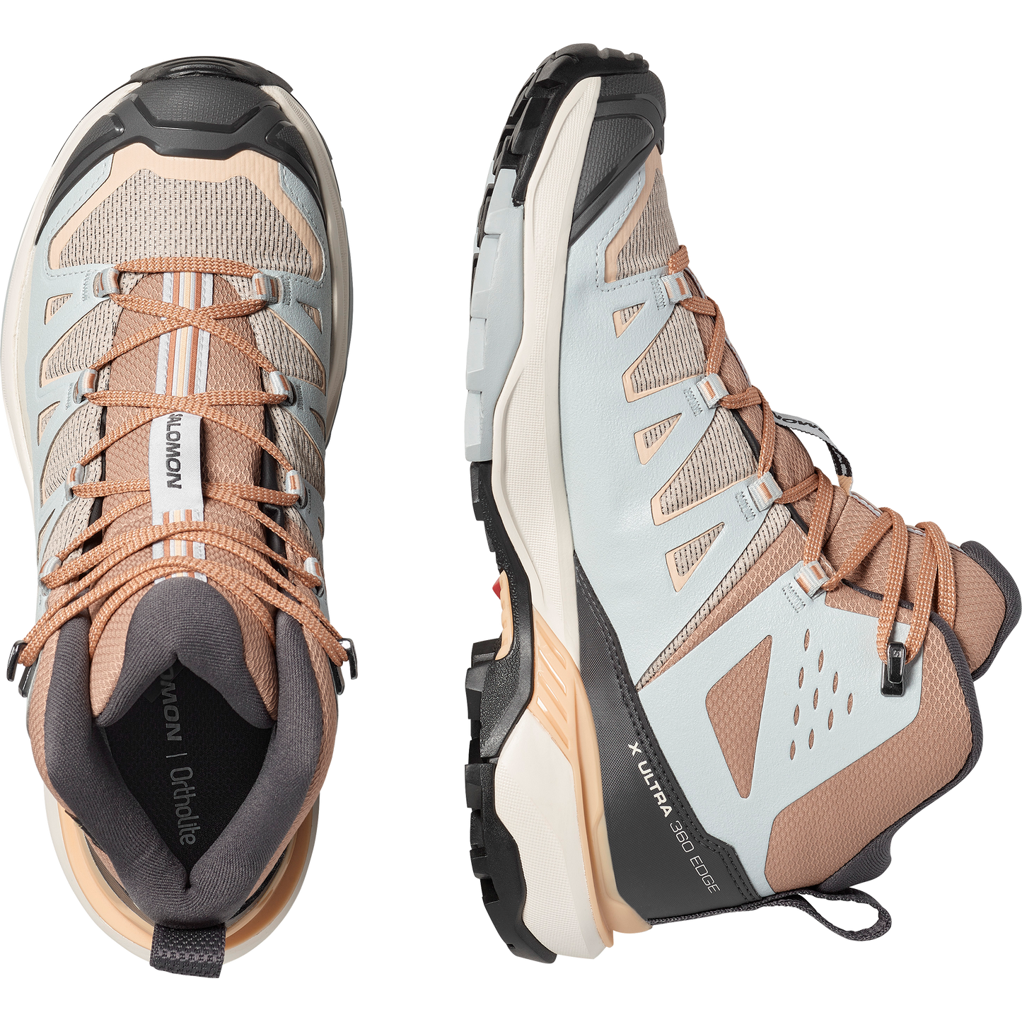 Salomon X Ultra 360 Edge Mid GORE-TEX Women product view 2 — Cream