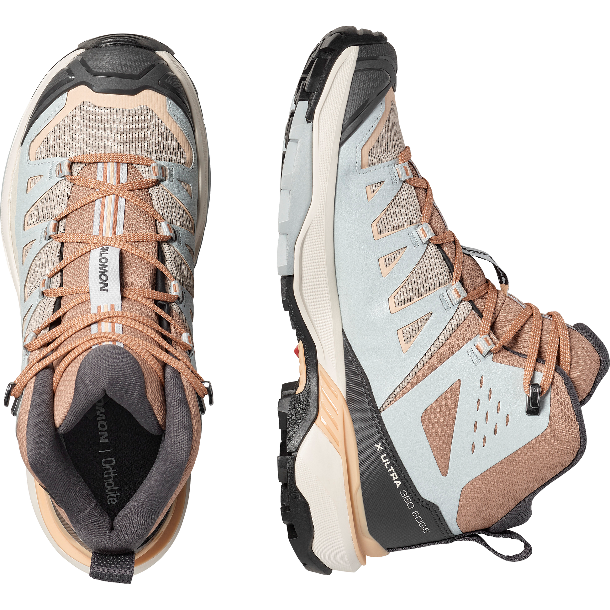 Salomon X Ultra 360 Edge Mid GORE-TEX Women product view 2 — Cream