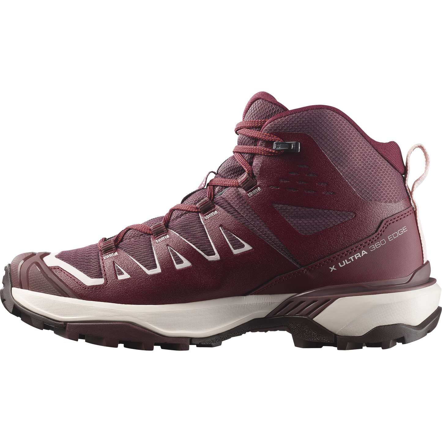 Salomon X Ultra 360 Edge Mid GORE-TEX Women product view 3 — Burgundy