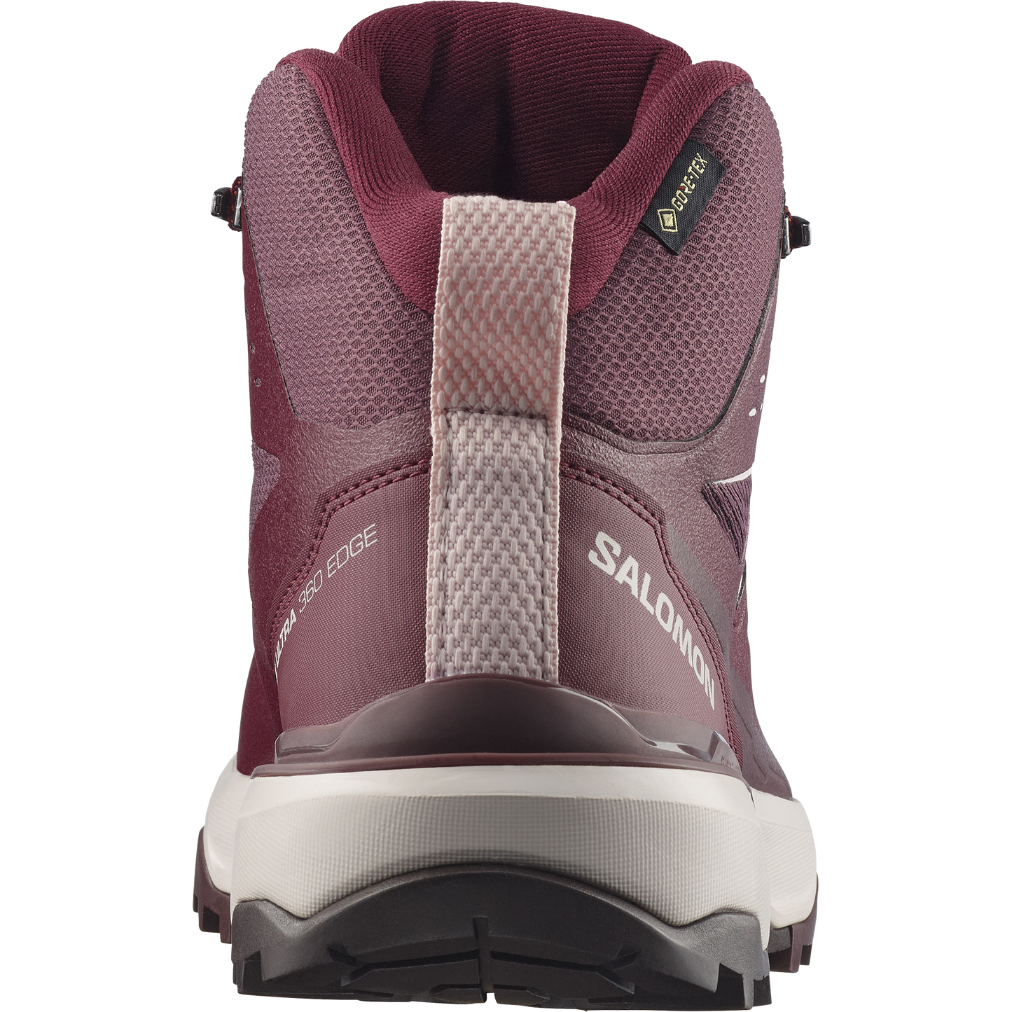 Salomon X Ultra 360 Edge Mid GORE-TEX Women product view 5 — Burgundy