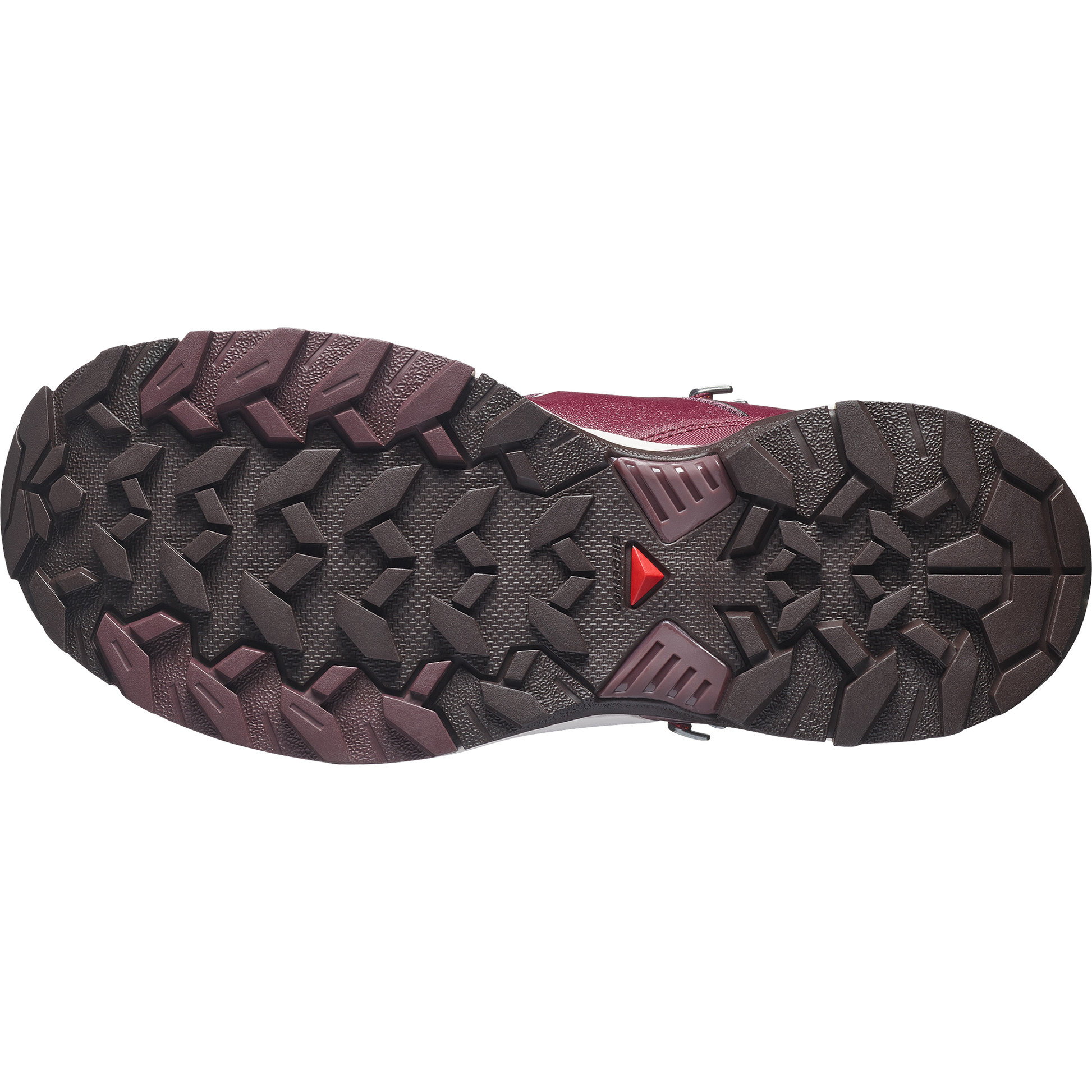 Salomon X Ultra 360 Edge Mid GORE-TEX Women product view 6 — Burgundy