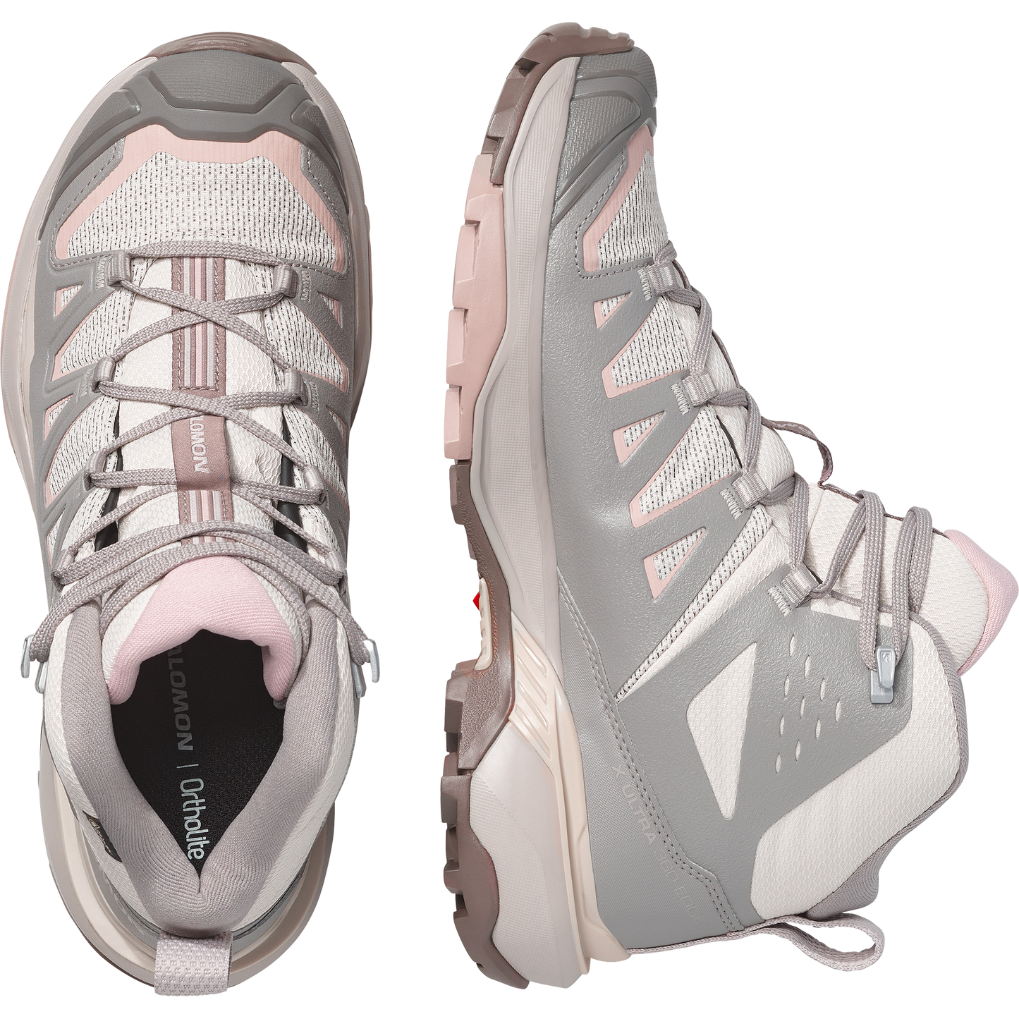 Salomon X Ultra 360 Edge Mid GORE-TEX Women product view 2 — Taupe