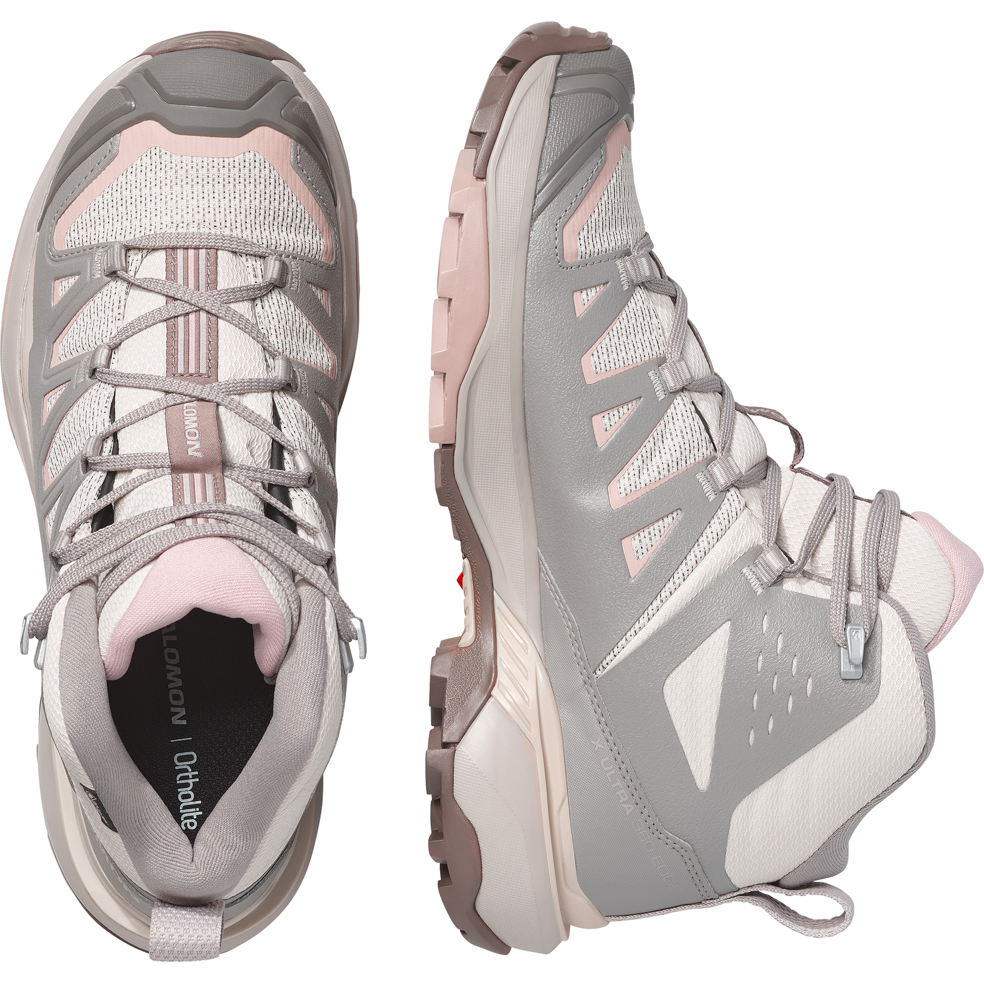 Salomon X Ultra 360 Edge Mid GORE-TEX Women product view 2 — Taupe