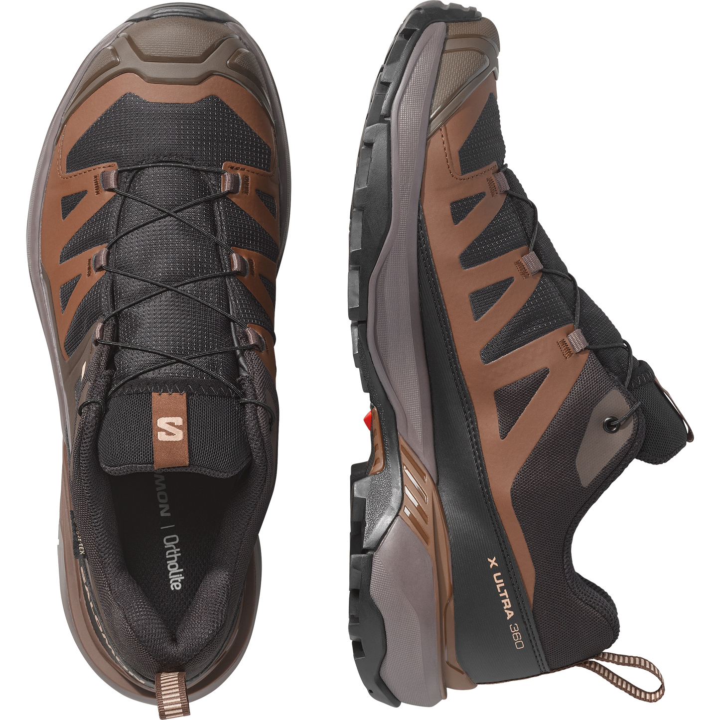 Salomon X Ultra 360 GORE-TEX Men - View 2 - Brown