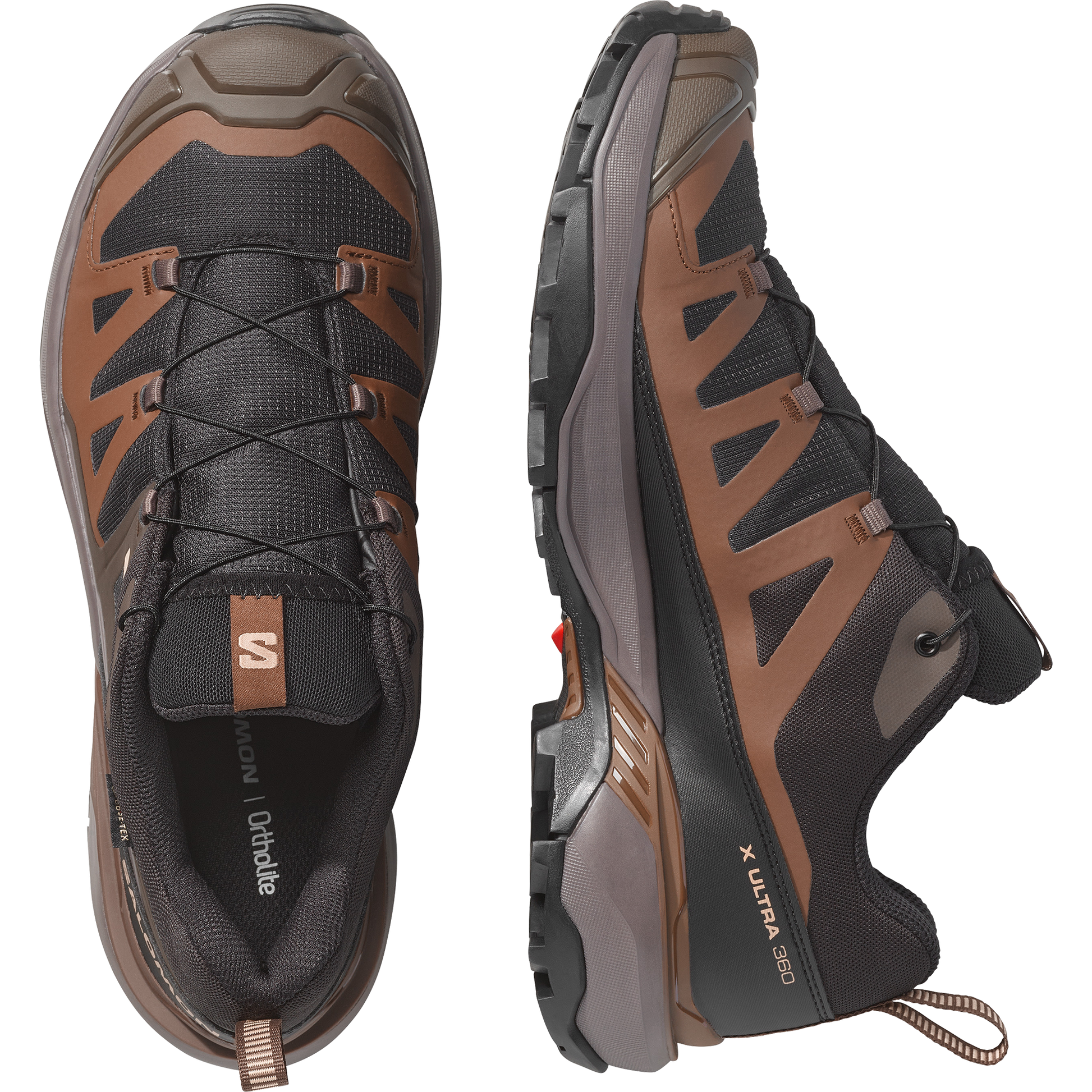 Salomon X Ultra 360 GORE-TEX Men - View 2 - Brown