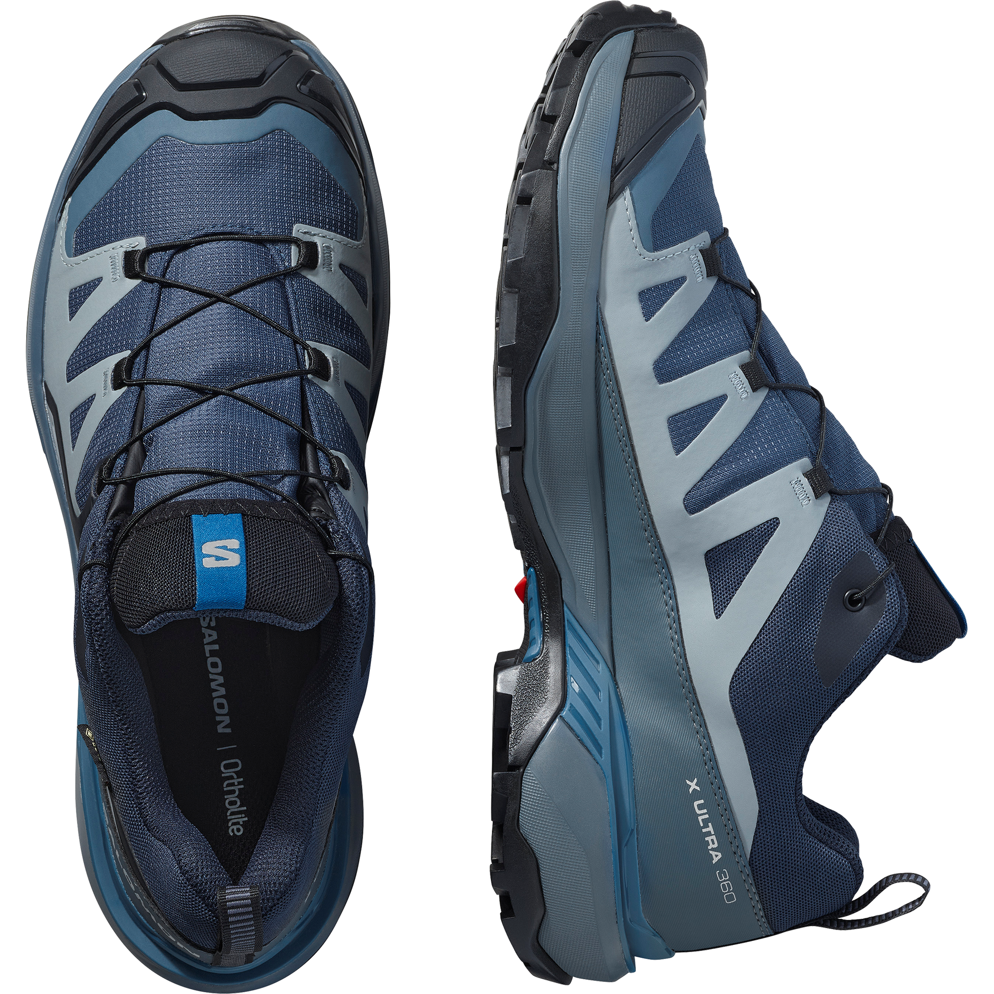 Salomon X Ultra 360 GORE-TEX Men - View 2 - Blue