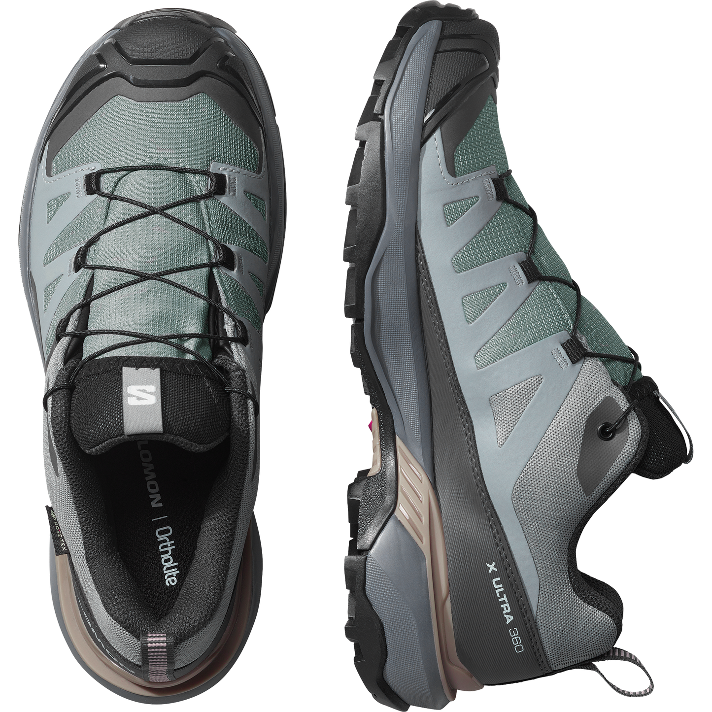 Salomon X Ultra 360 GORE-TEX Women product view 2 — Olive