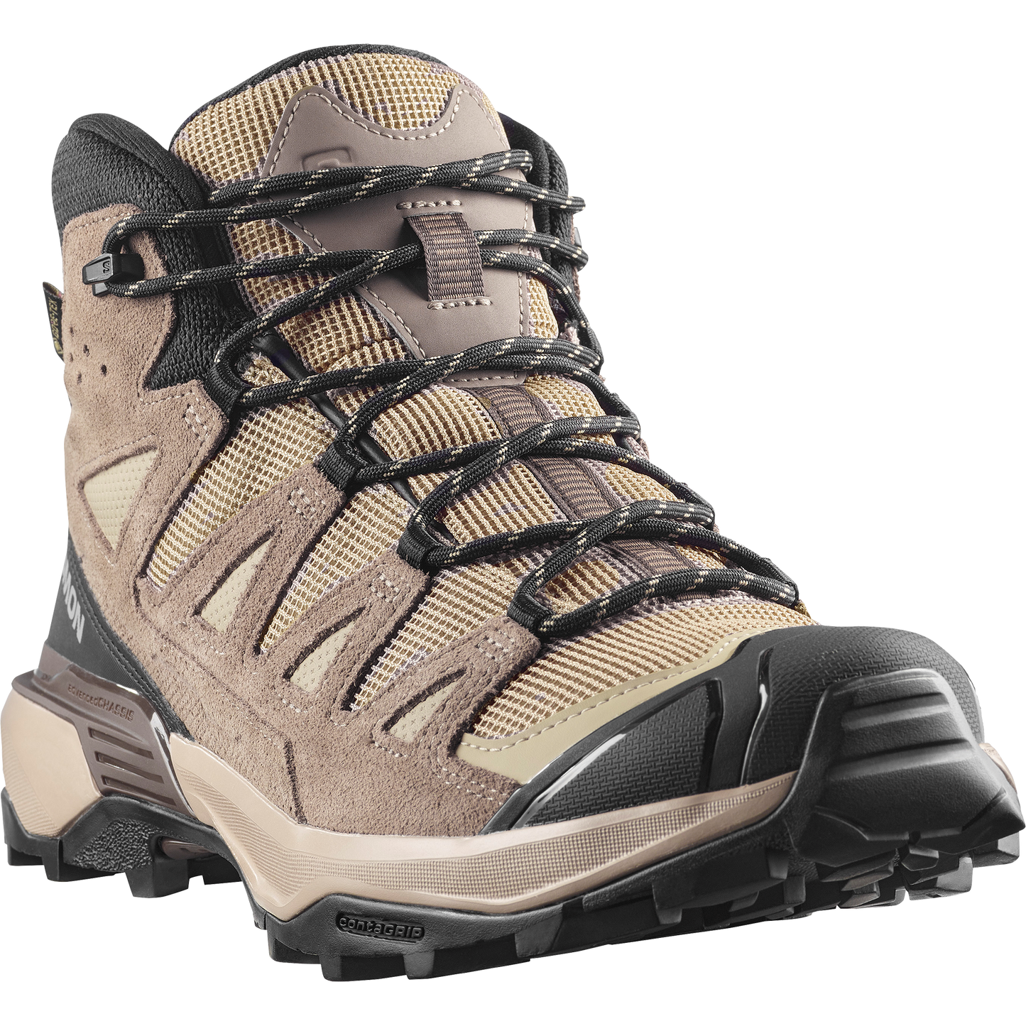 Salomon X Ultra 360 Leather Mid GORE-TEX Men - View 4 - Beige