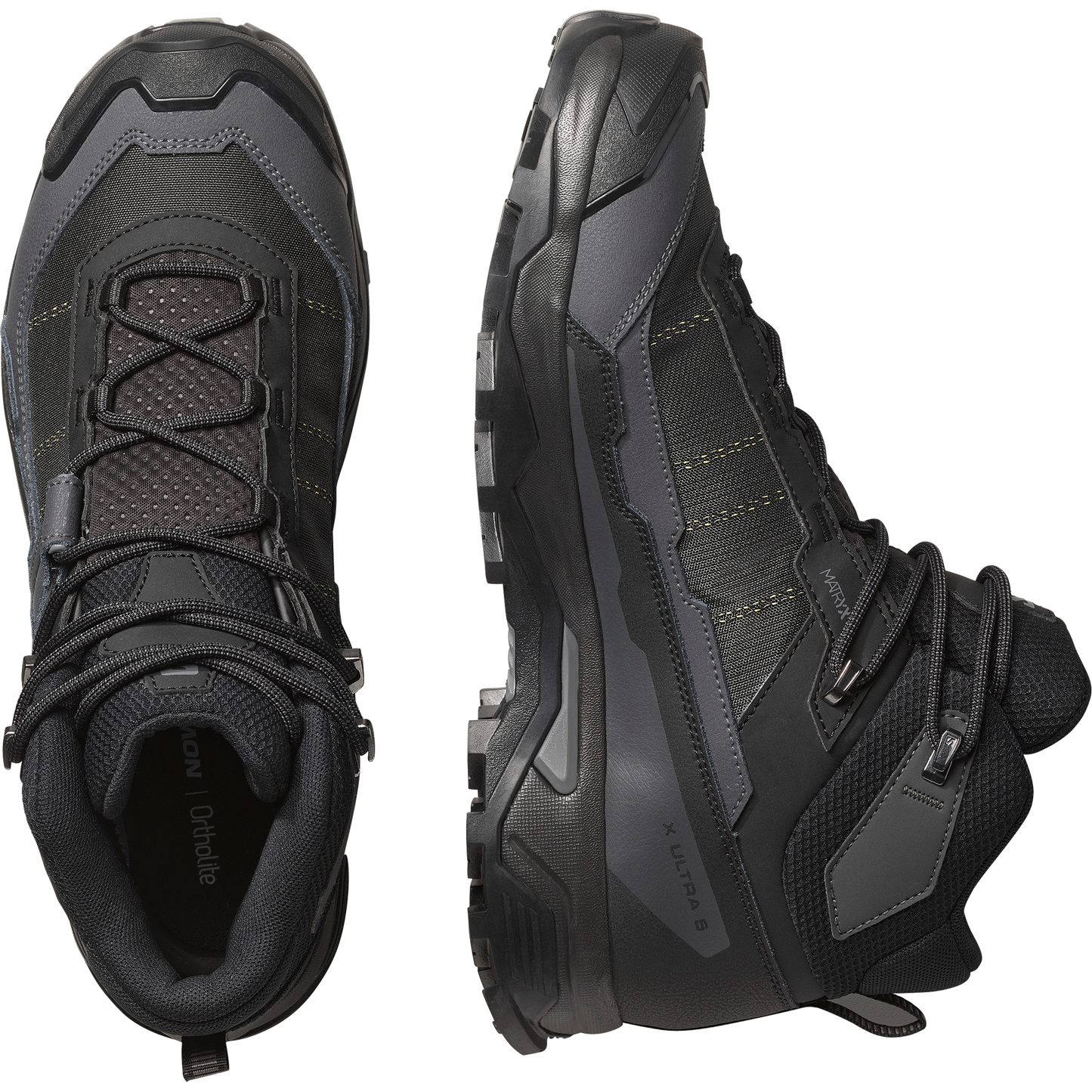 Salomon X Ultra 5 Mid GORE-TEX Men - View 2 - Black