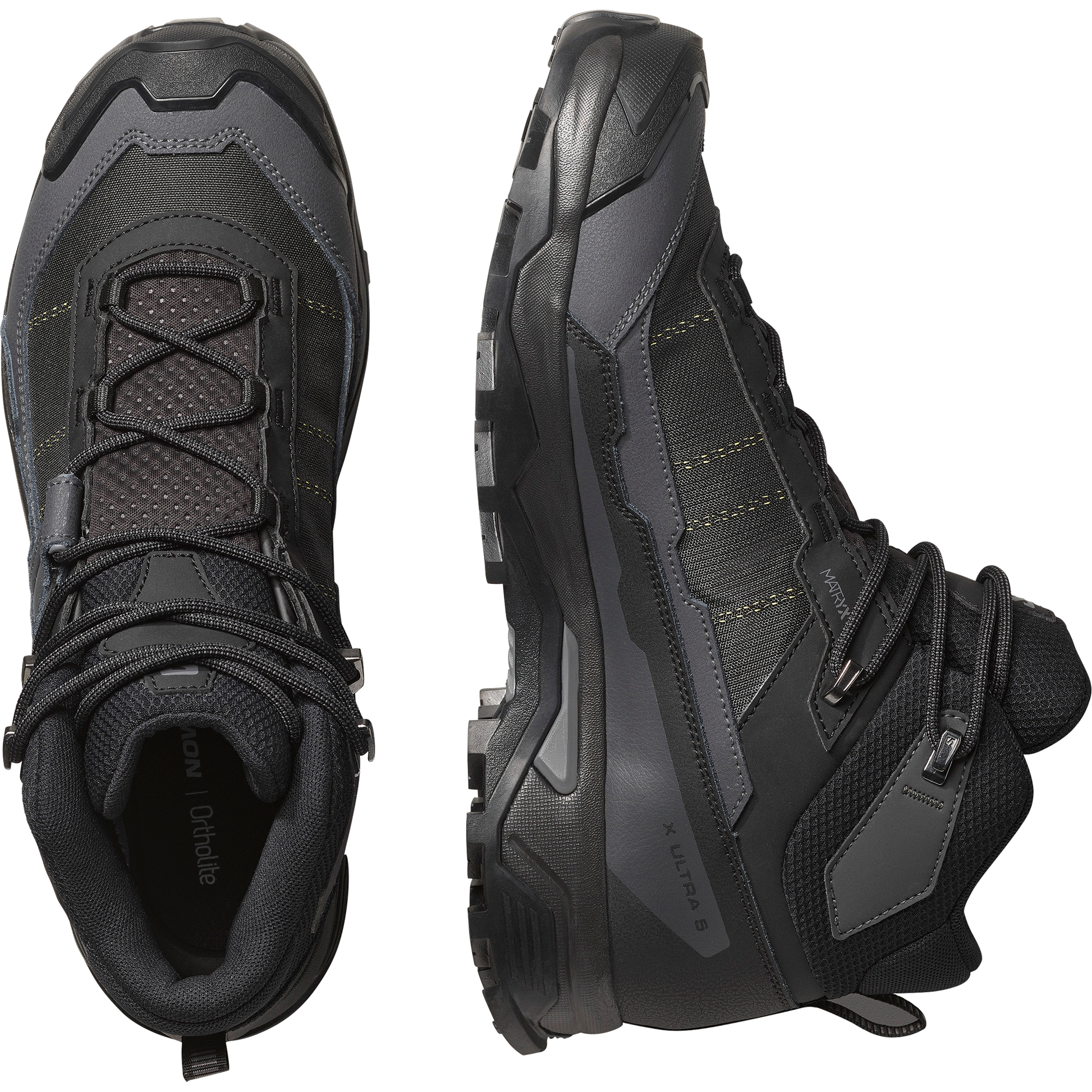 Salomon X Ultra 5 Mid GORE-TEX Men - View 2 - Black