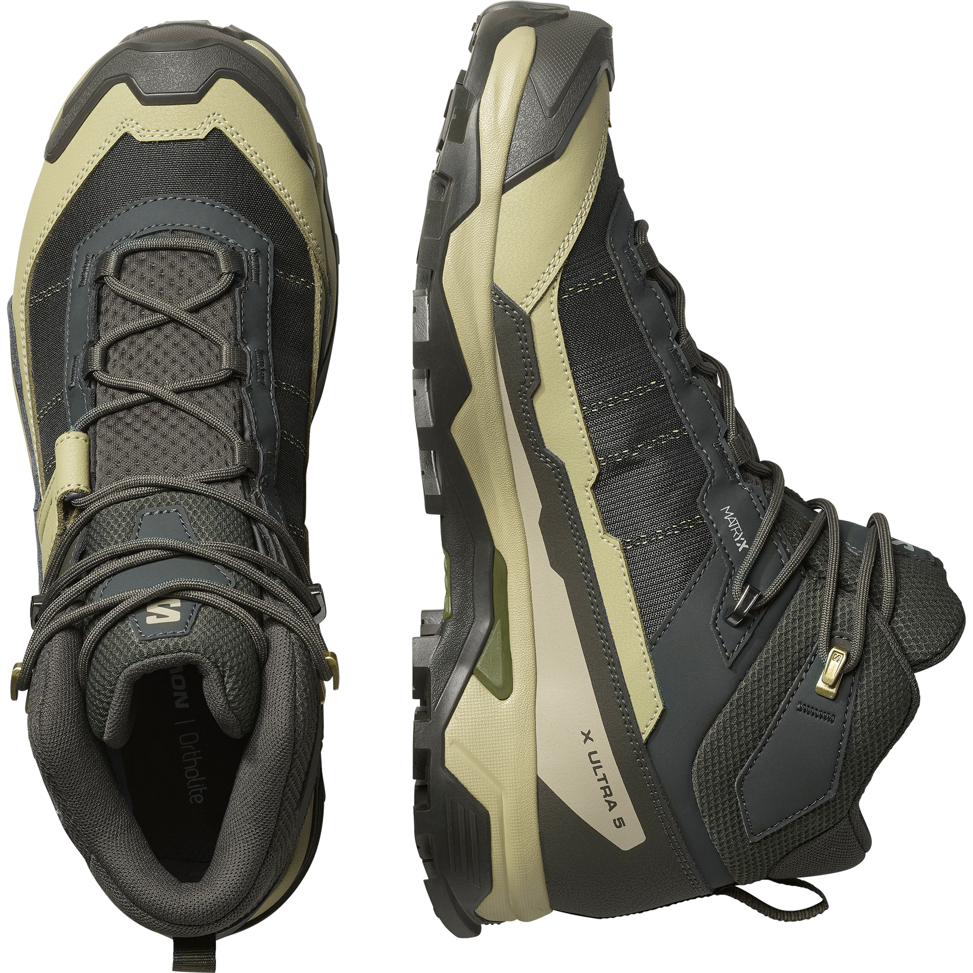 Salomon X Ultra 5 Mid GORE-TEX Men - View 2 - Green