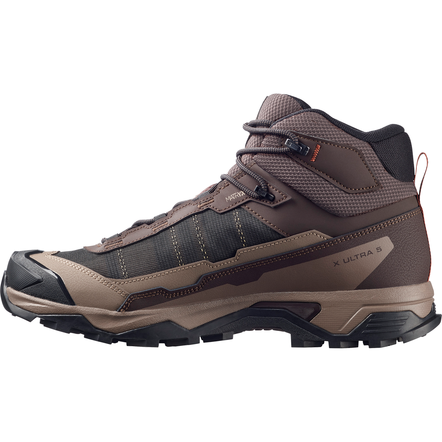 Salomon X Ultra 5 Mid GORE-TEX Men - View 3 - Brown