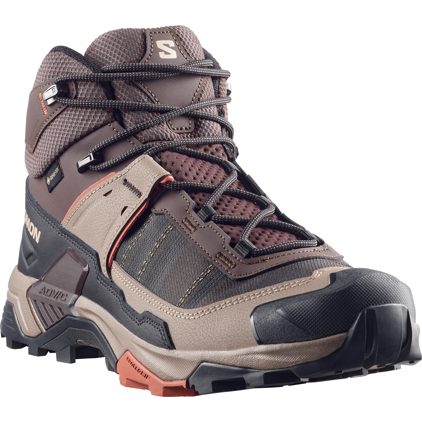 Salomon X Ultra 5 Mid GORE-TEX Men - View 4 - Brown