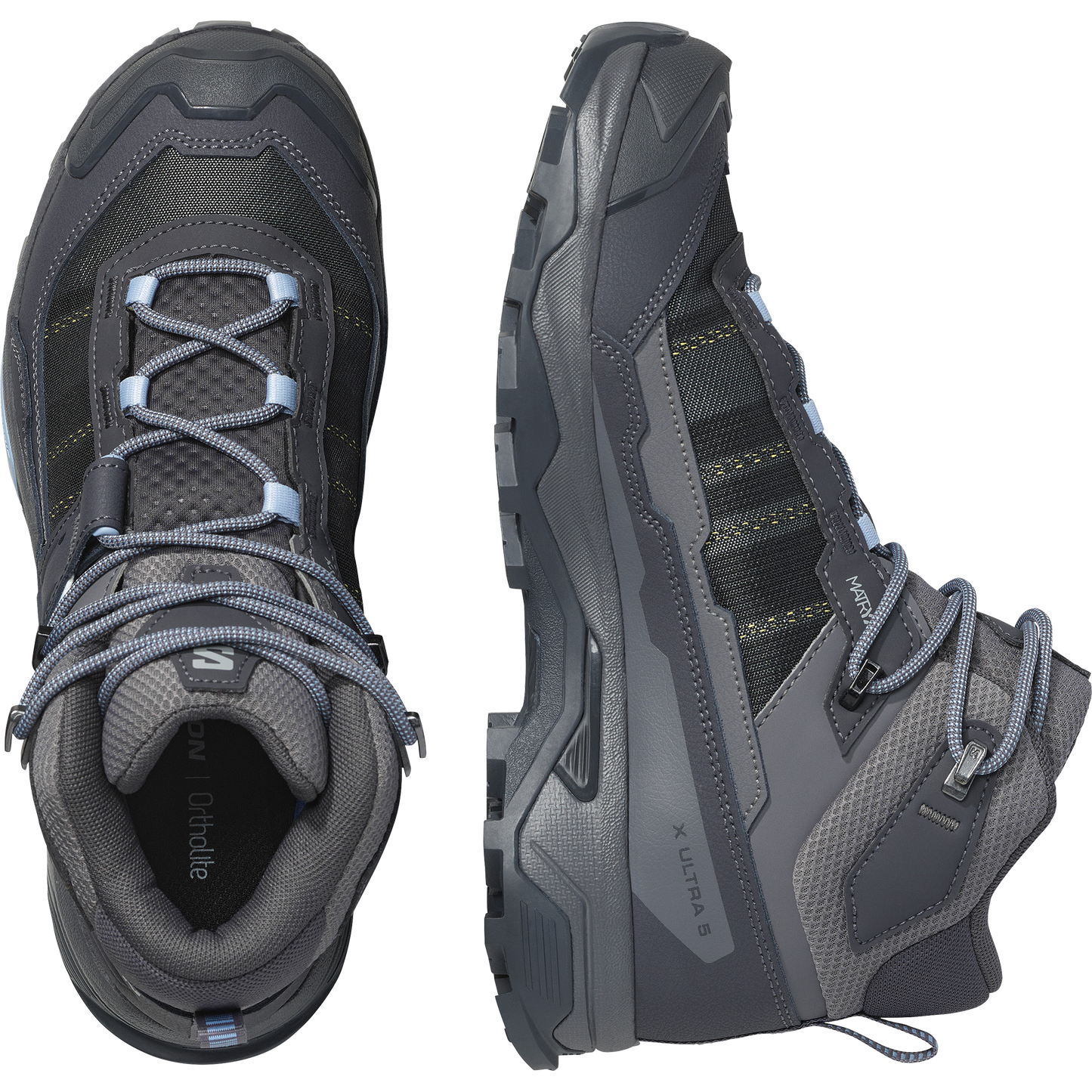 Salomon X Ultra 5 Mid GORE-TEX Women - View 2 - Black