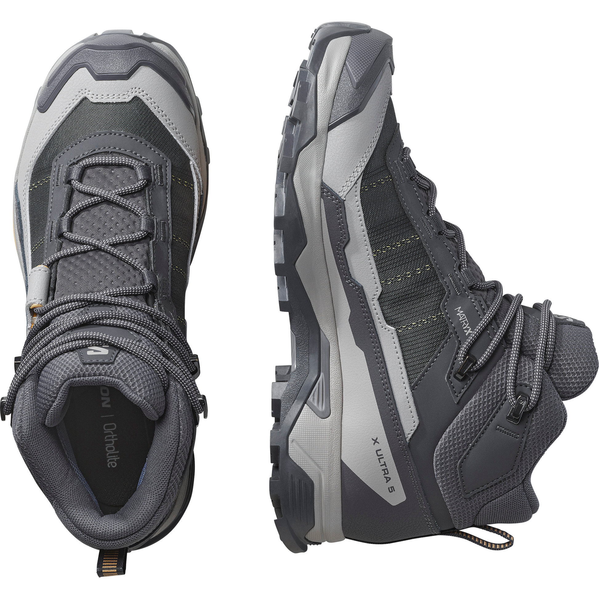 Salomon X Ultra 5 Mid GORE-TEX Women - View 2 - Gray
