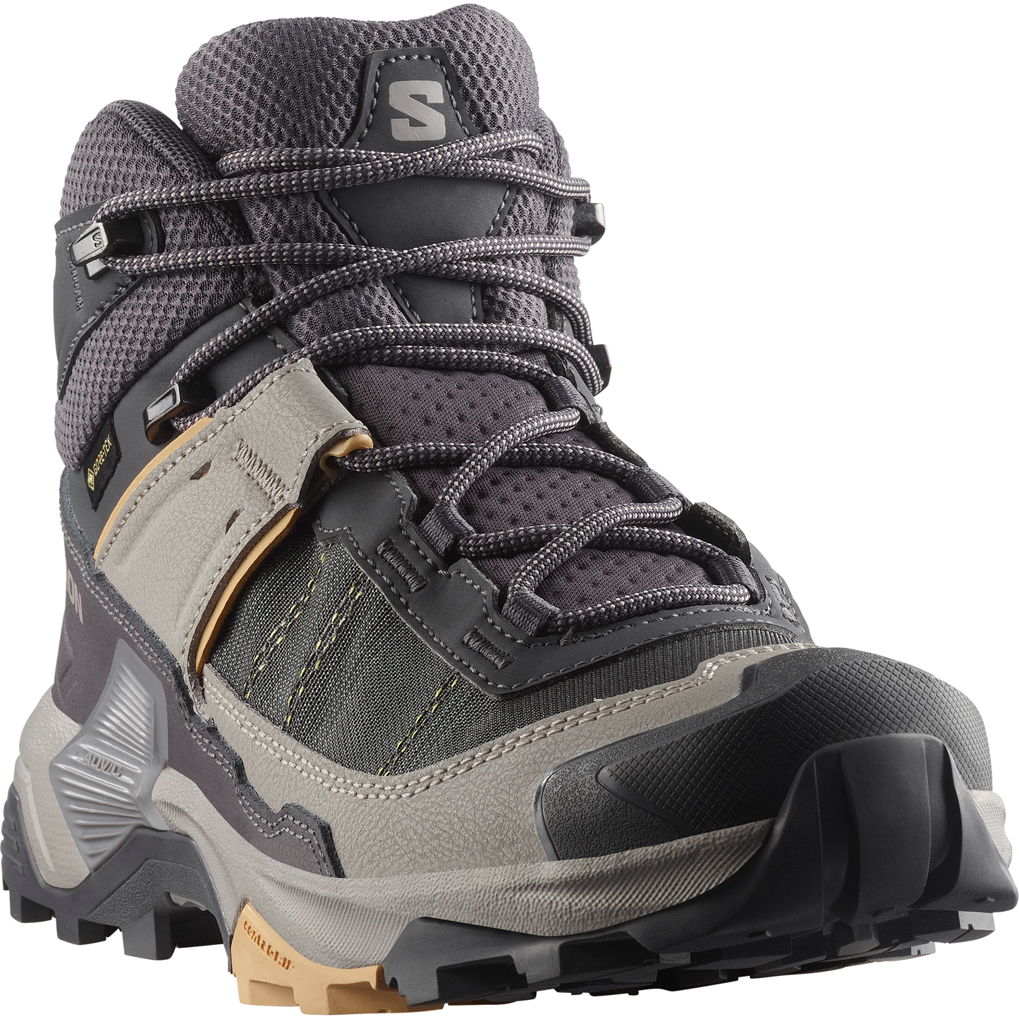 Salomon X Ultra 5 Mid GORE-TEX Women - View 3 - Gray