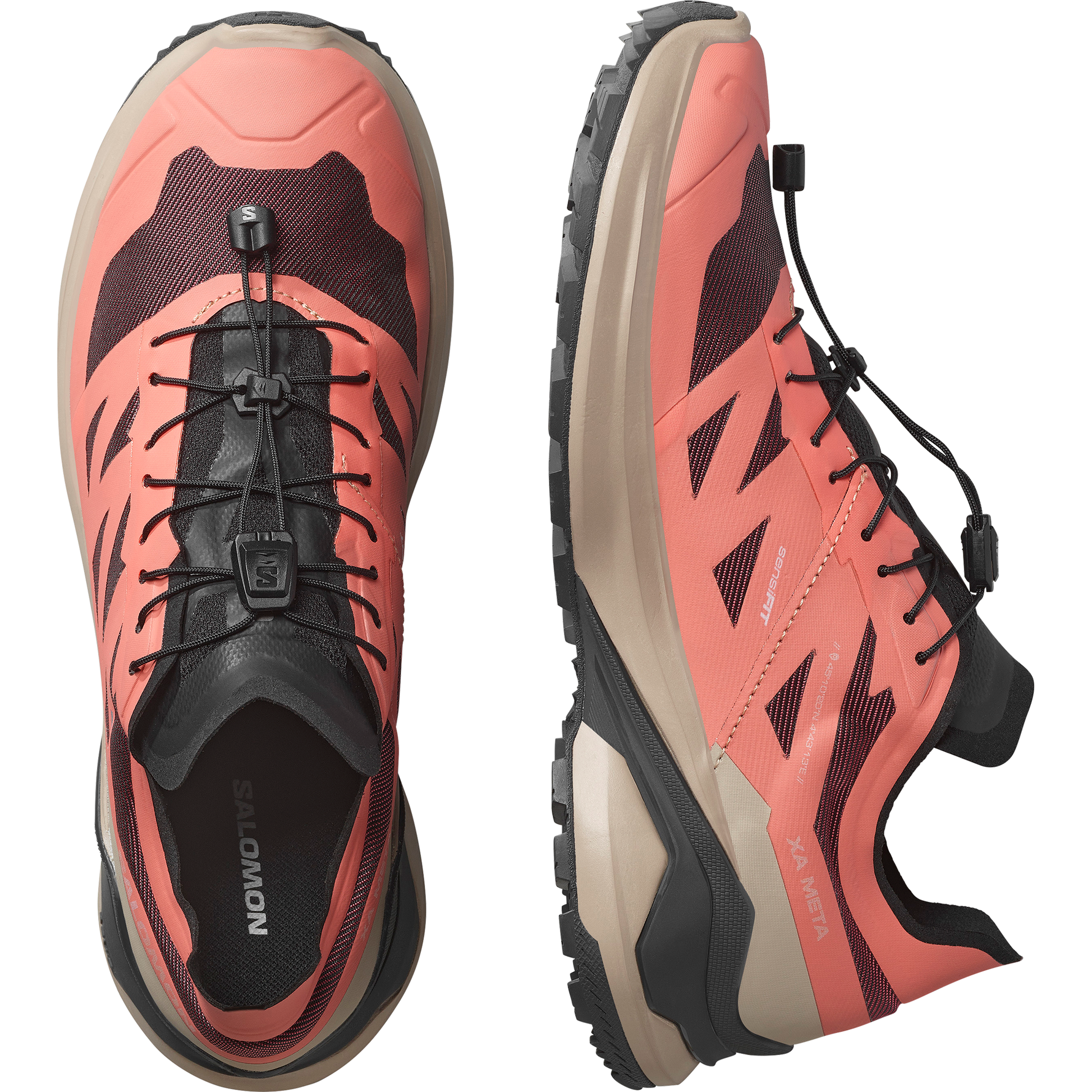 Salomon XA Meta Made In France Women product view 2 — Orange