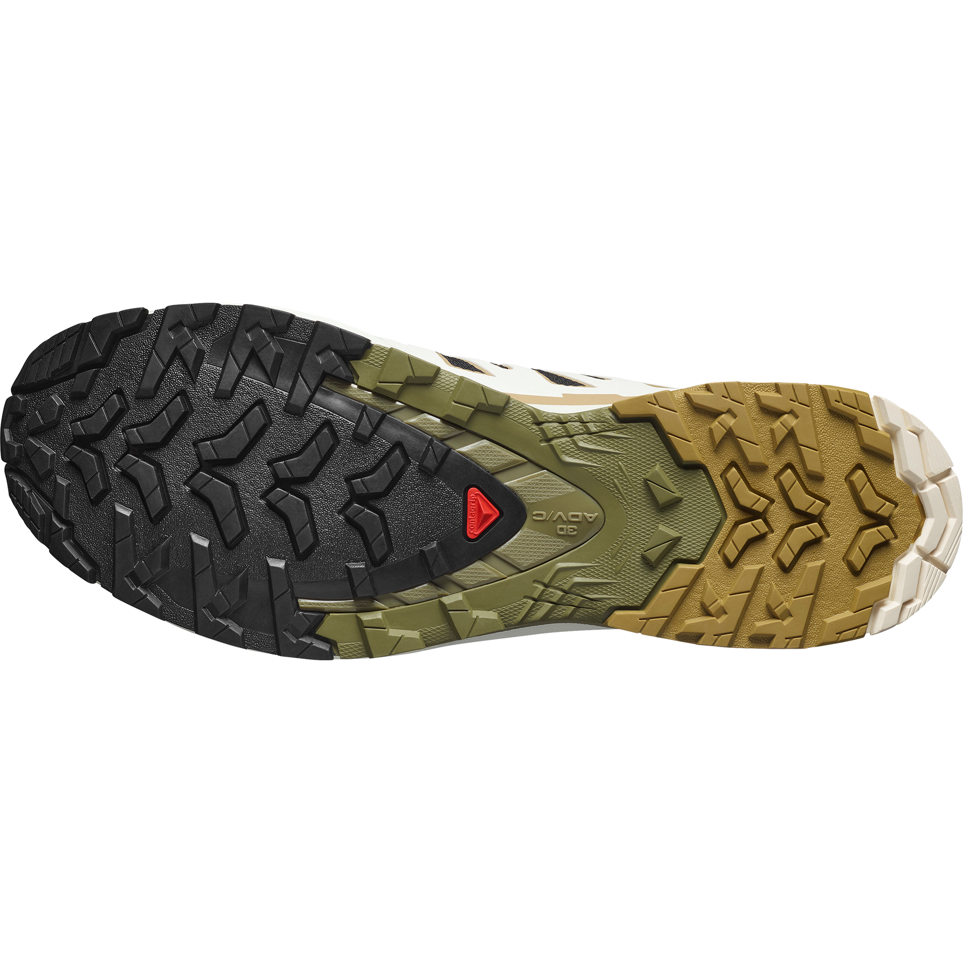 Salomon XA Pro 3D V9 GORE-TEX Men product view 6 — Black / Kelp / Vanilla Ice