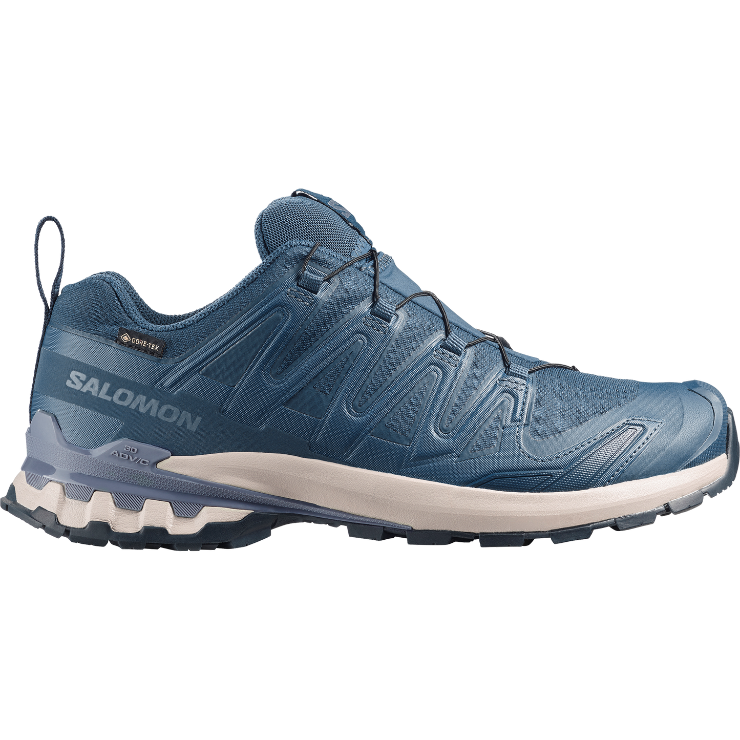 Salomon XA Pro 3D V9 GORE-TEX Men product view 1 — Spellbound / Grisaille / Maritime Blue
