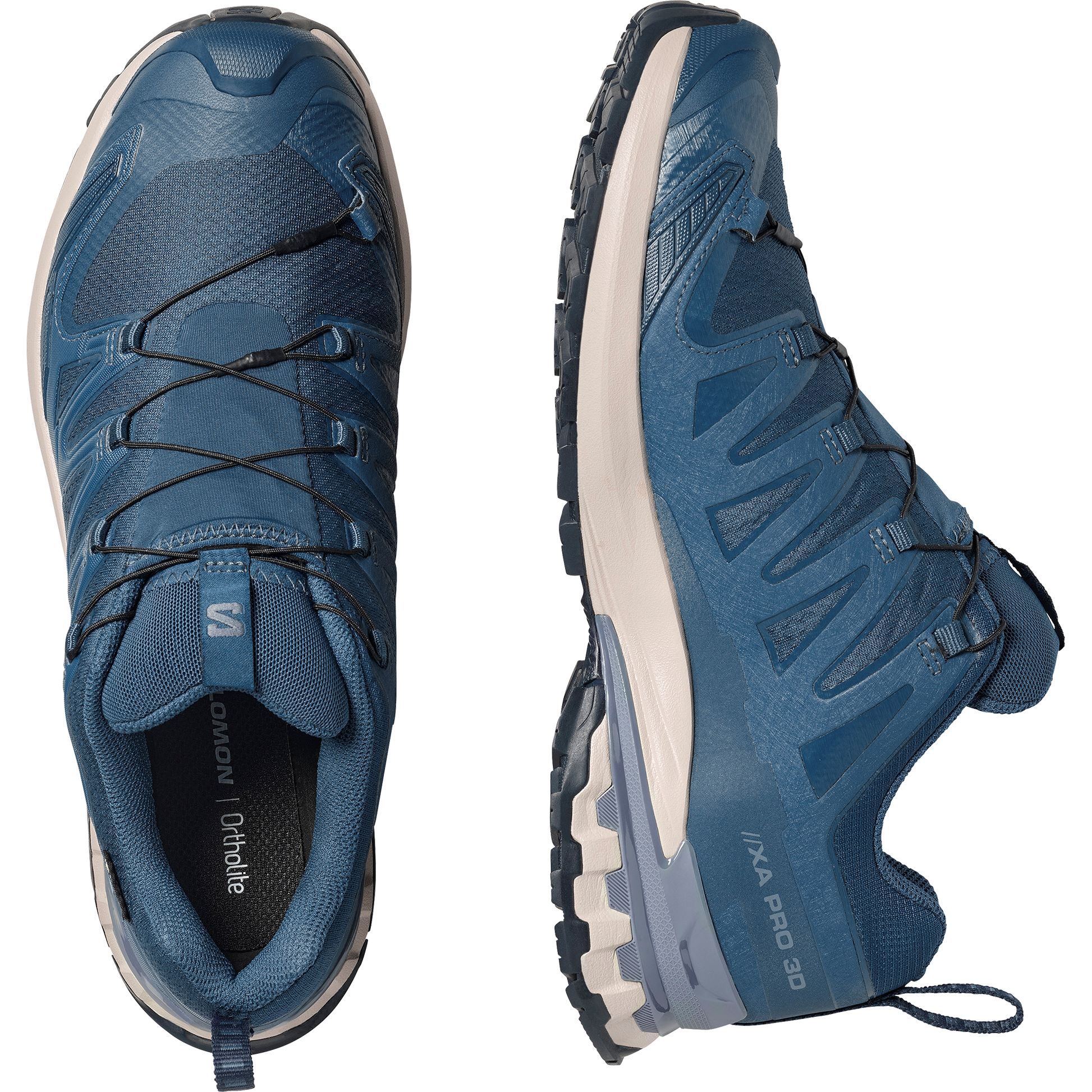 Salomon XA Pro 3D V9 GORE-TEX Men product view 2 — Spellbound / Grisaille / Maritime Blue
