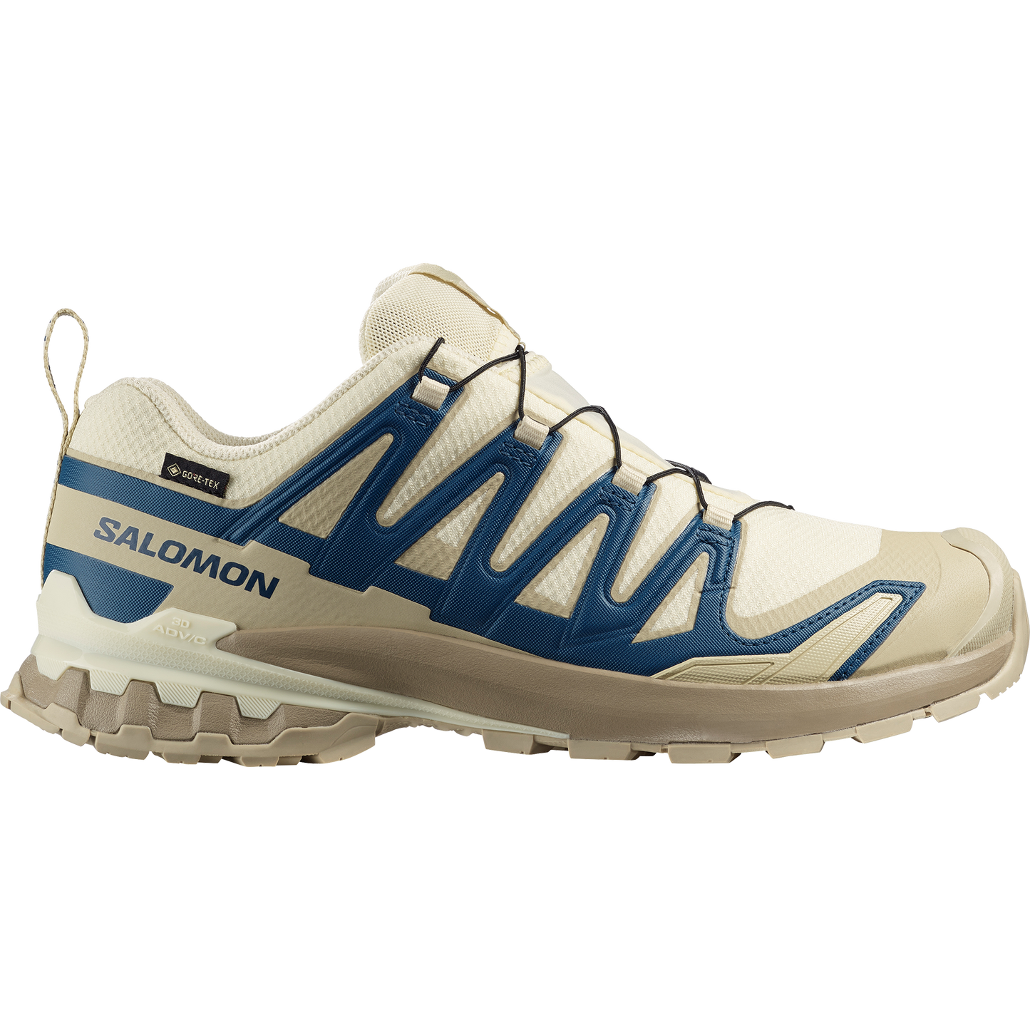 Salomon XA Pro 3D V9 GORE-TEX Men product view 1 — Transparent Yellow / Gibraltar Sea / Bog