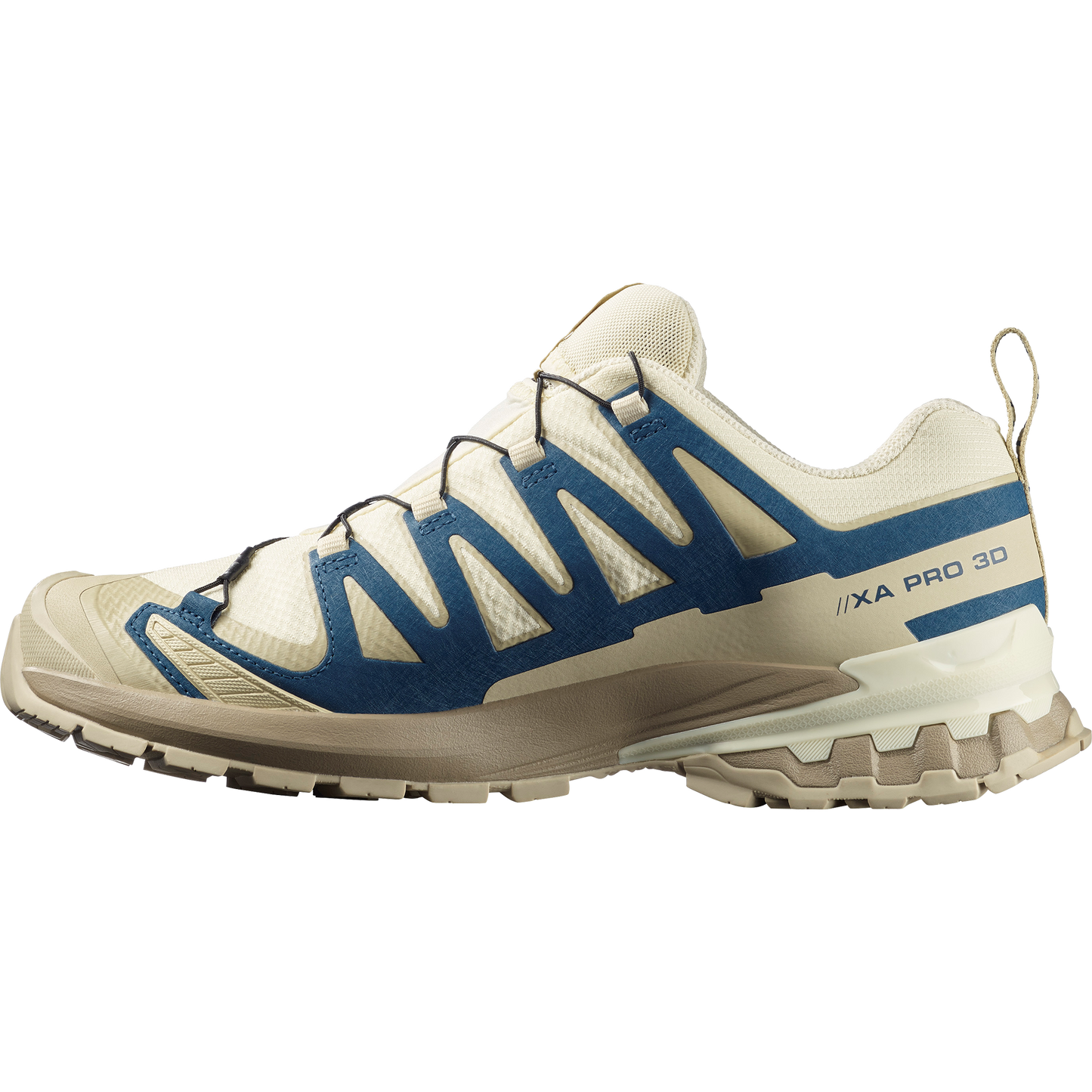 Salomon XA Pro 3D V9 GORE-TEX Men product view 3 — Transparent Yellow / Gibraltar Sea / Bog