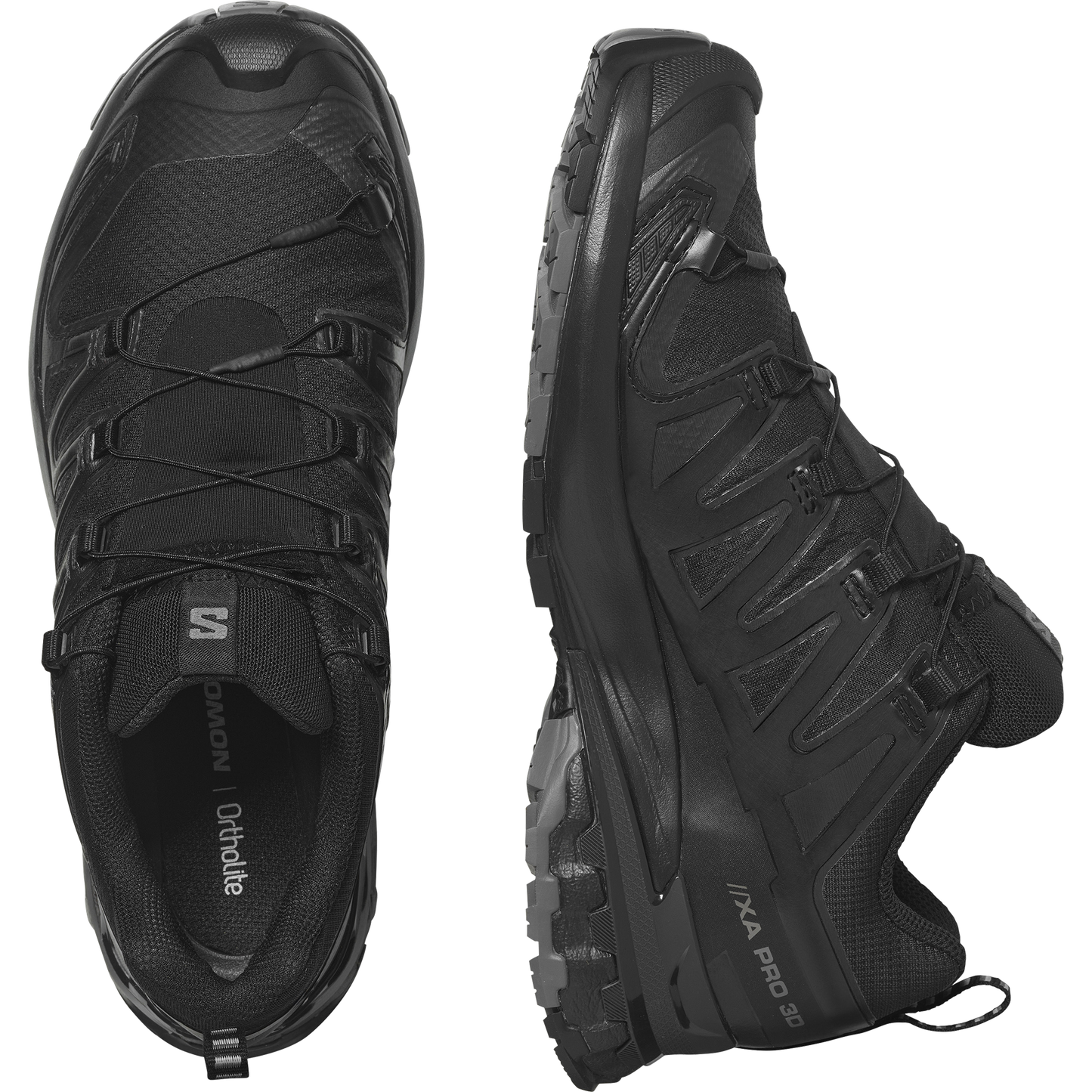 Salomon XA Pro 3D V9 GORE-TEX Women product view 2 — Black / Phantom / Pewter