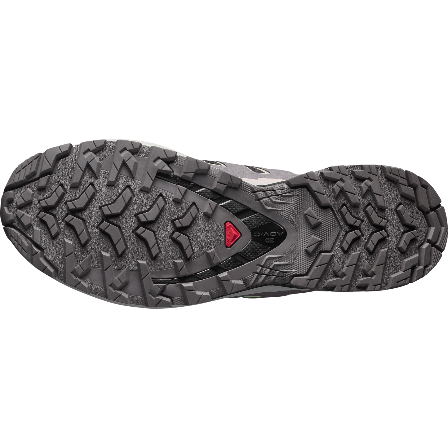 Salomon XA Pro 3D V9 GORE-TEX Women product view 6 — Black / Patina Green / Gray Violet