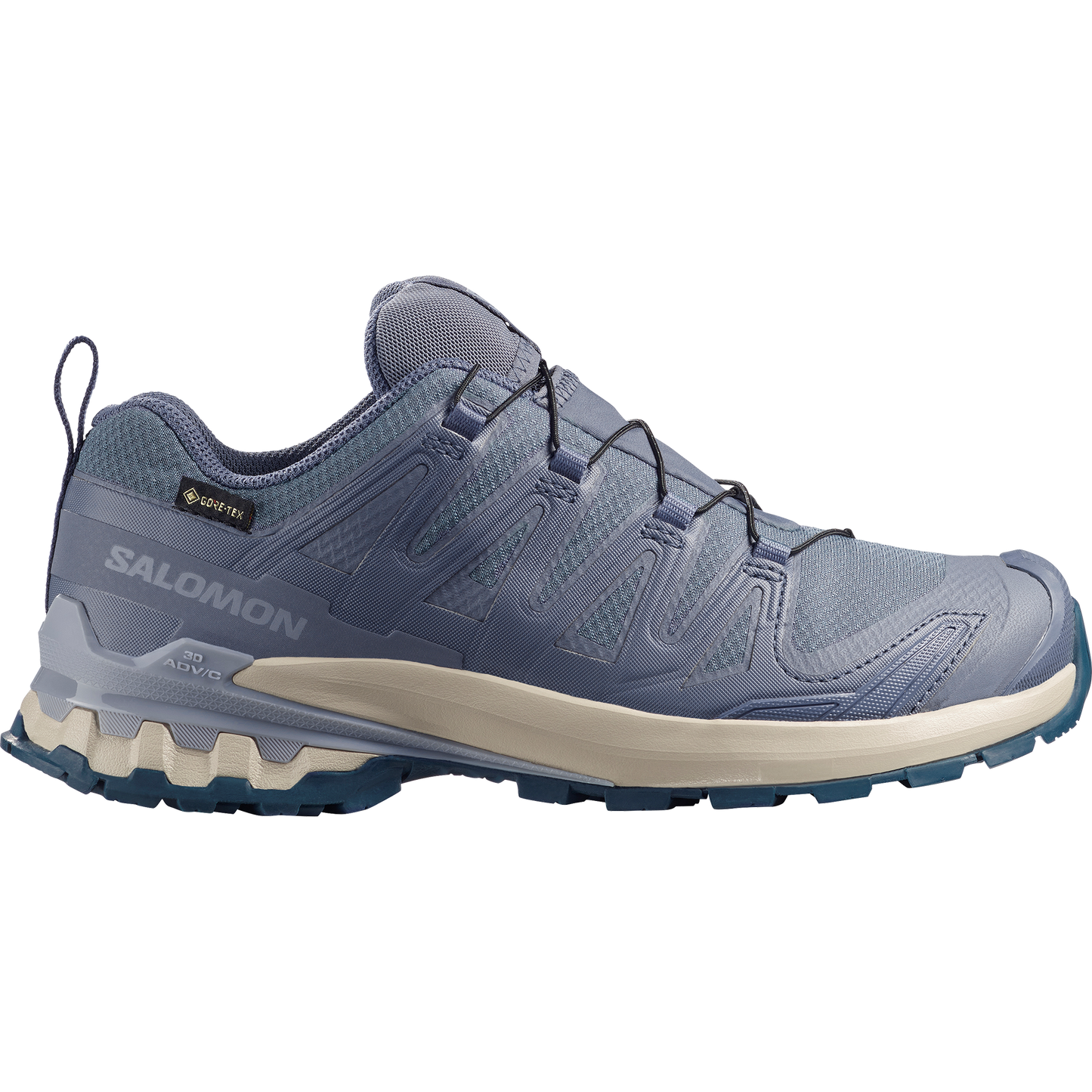 Salomon XA Pro 3D V9 GORE-TEX Women product view 1 — Grisaille / Tradewinds / Spellbound