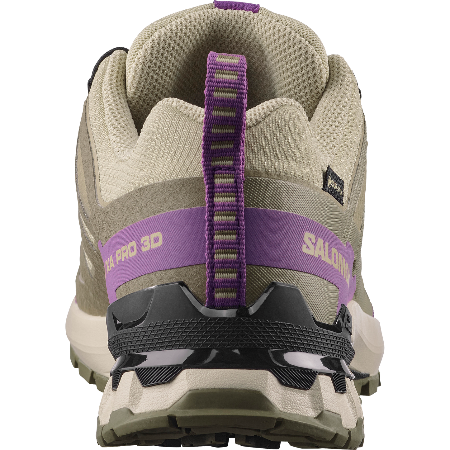 Salomon XA Pro 3D V9 GORE-TEX Women product view 5 — Bog / Aloe / Concord Grape
