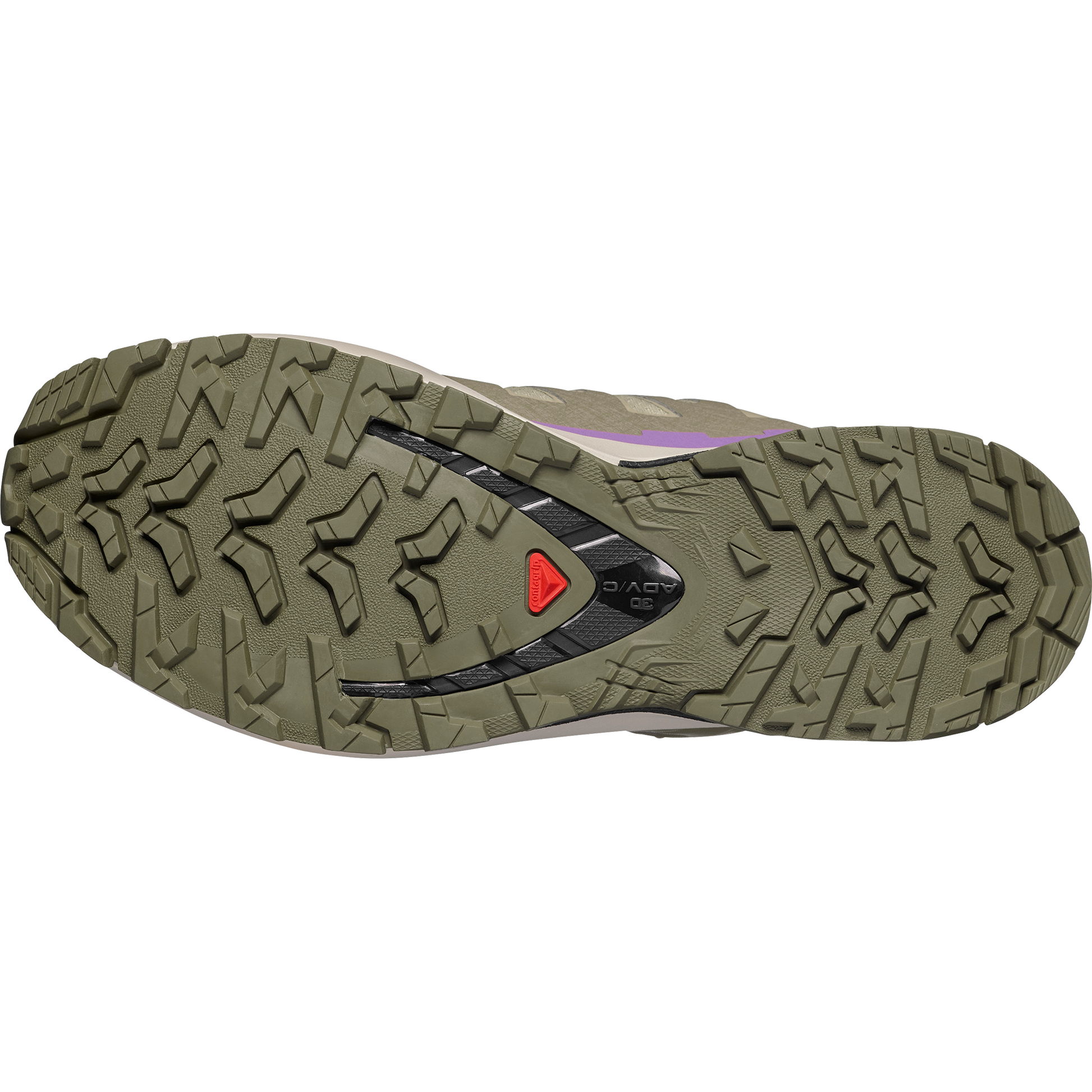 Salomon XA Pro 3D V9 GORE-TEX Women product view 6 — Bog / Aloe / Concord Grape