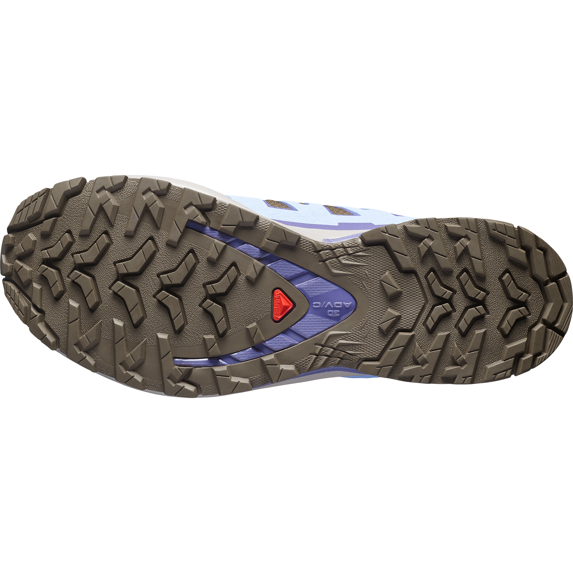 Salomon XA Pro 3D V9 GORE-TEX Women product view 6 — Dark Earth / Brunnera Blue / Heron