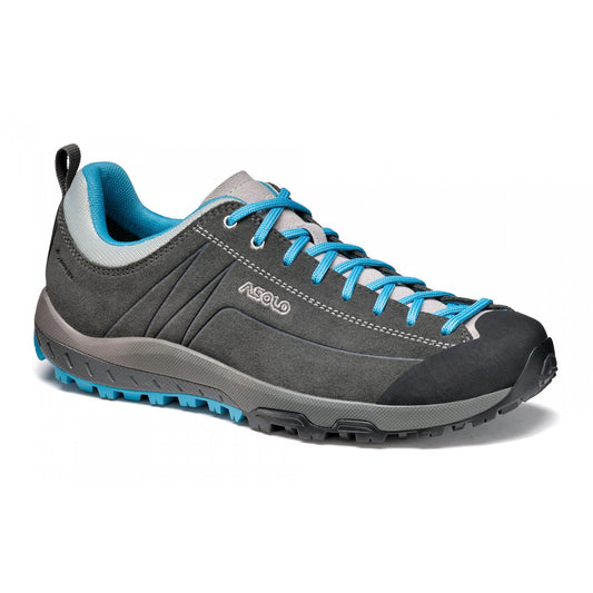 Asolo Space GV – Women's product view 1 — GRAPHITE / CYAN BLUE