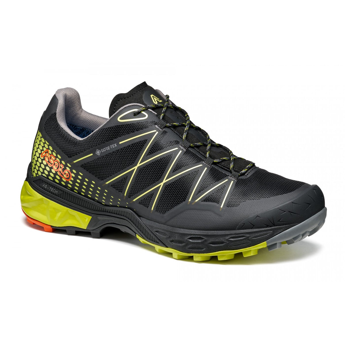 Asolo Tahoe GTX – Men's product view 1 — BLACK / SAFETY YELLOW
