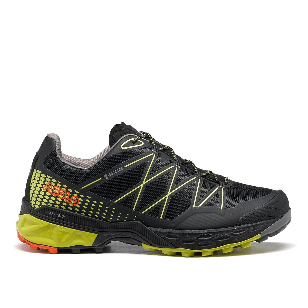 Asolo Tahoe GTX – Men's product view 2 — BLACK / SAFETY YELLOW