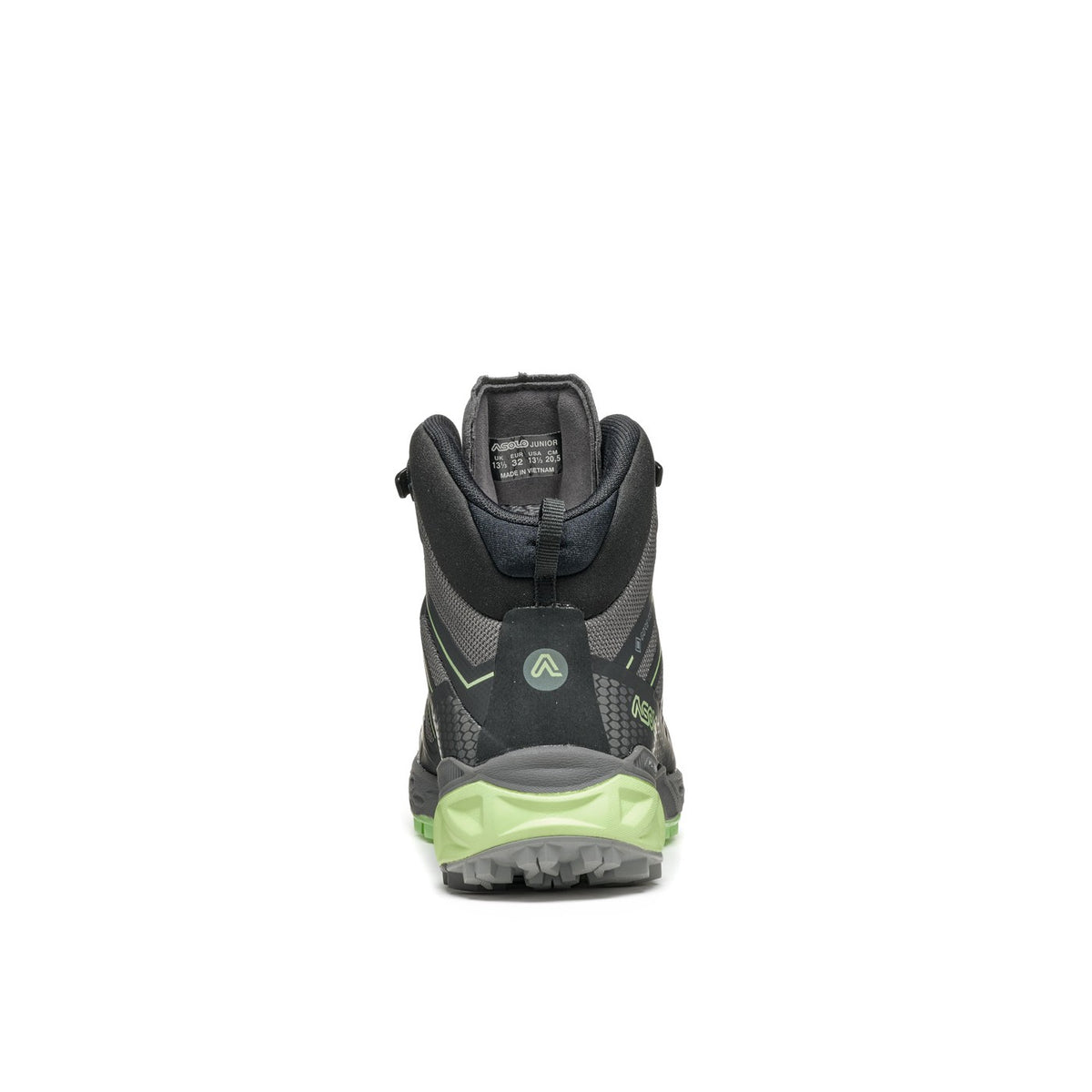 Asolo Tahoe Mid JR GTX – Junior product view 3 — SHARK GREY / BLACK / BROOK GREEN
