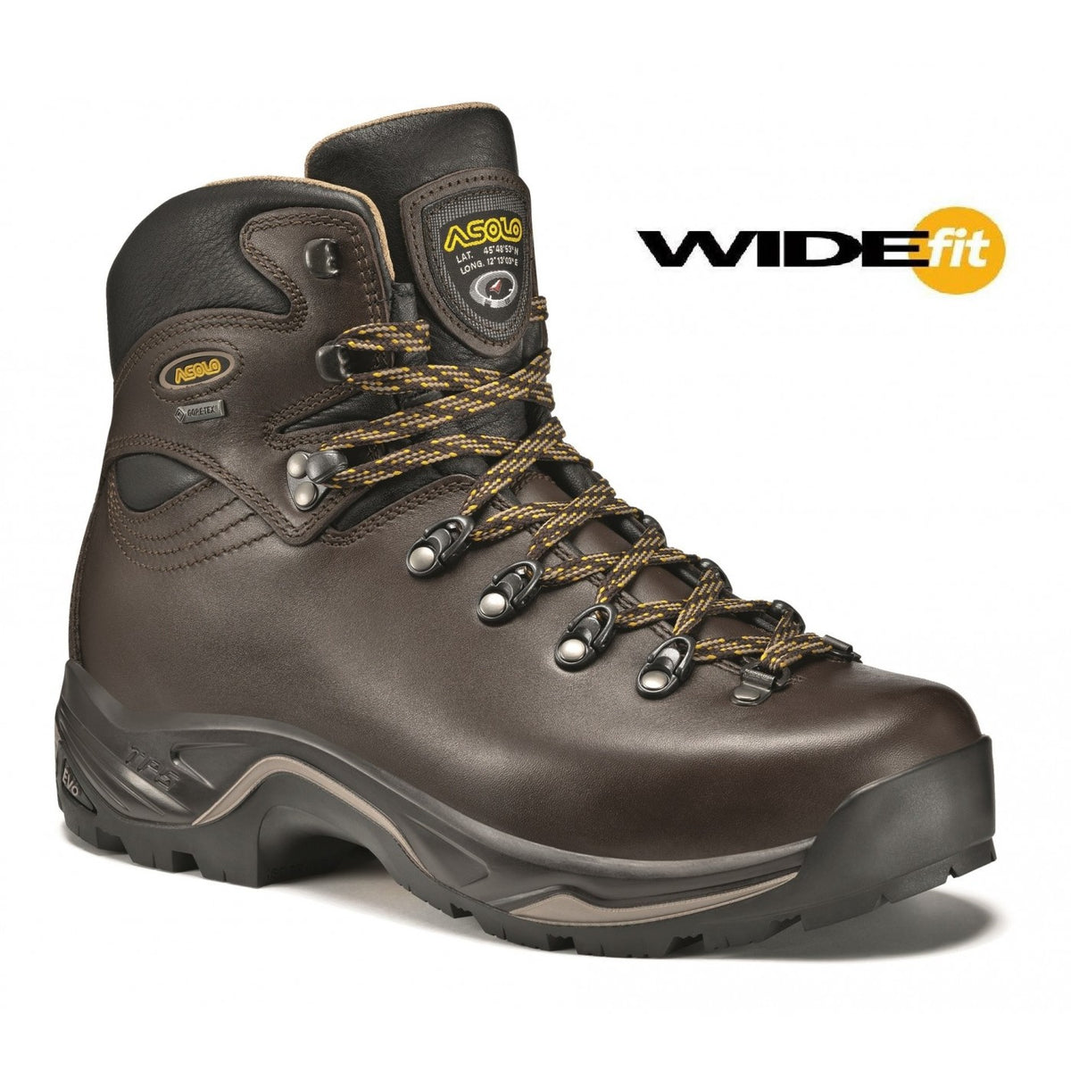 Asolo TPS 520 GV EVO Wide Fit – Men's product view 1 — CHESNUT